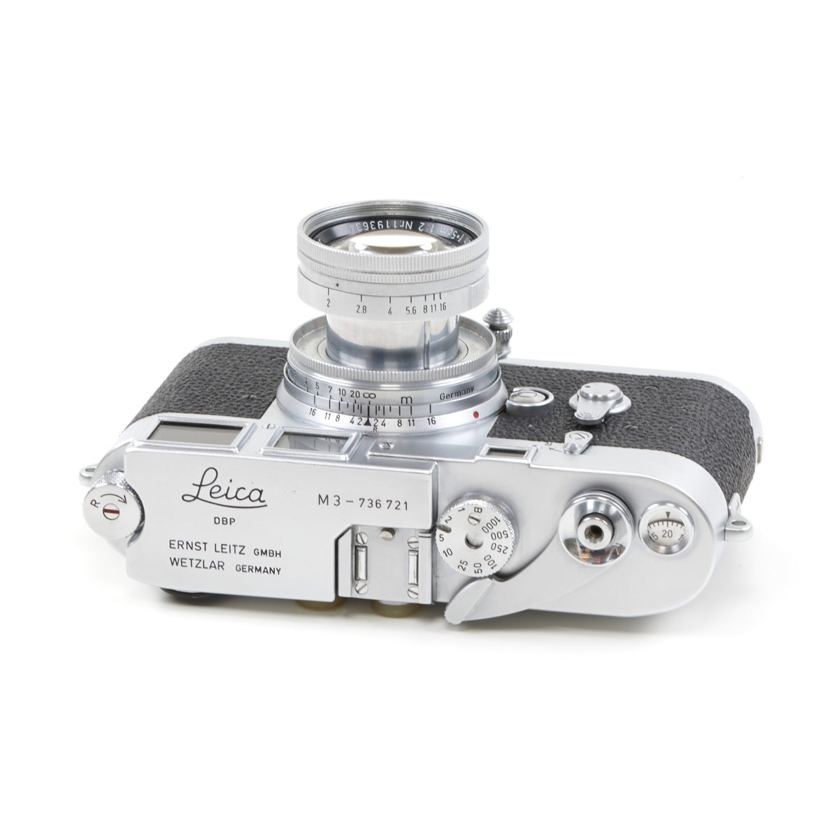 Leica M3 Tweeslag Chroom