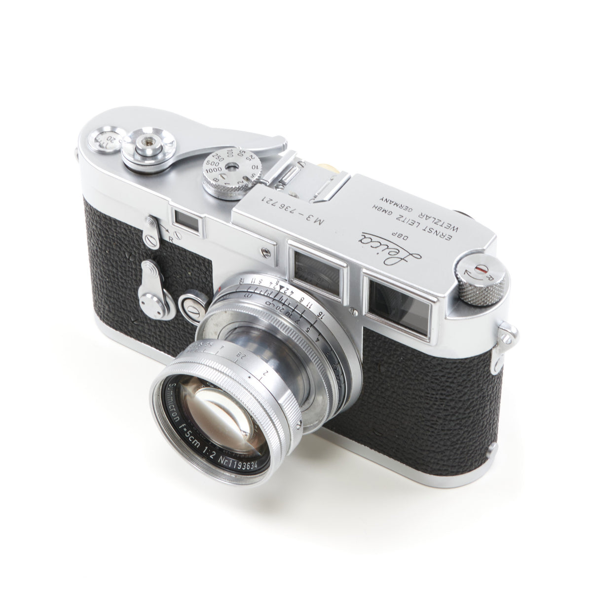 Leica M3 Tweeslag Chroom