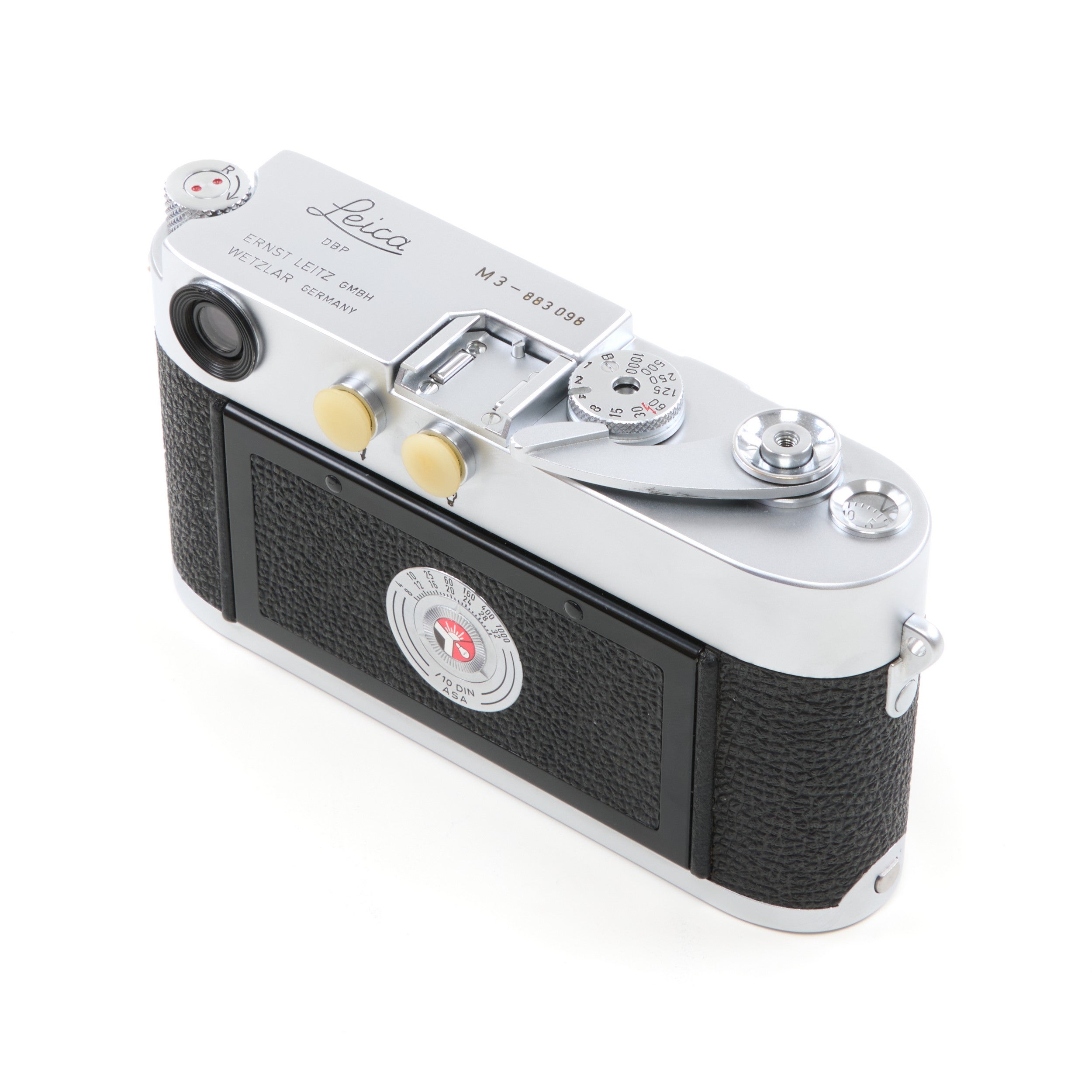 Leica M3 Double Stroke Chroom Met Customs Tag (???)