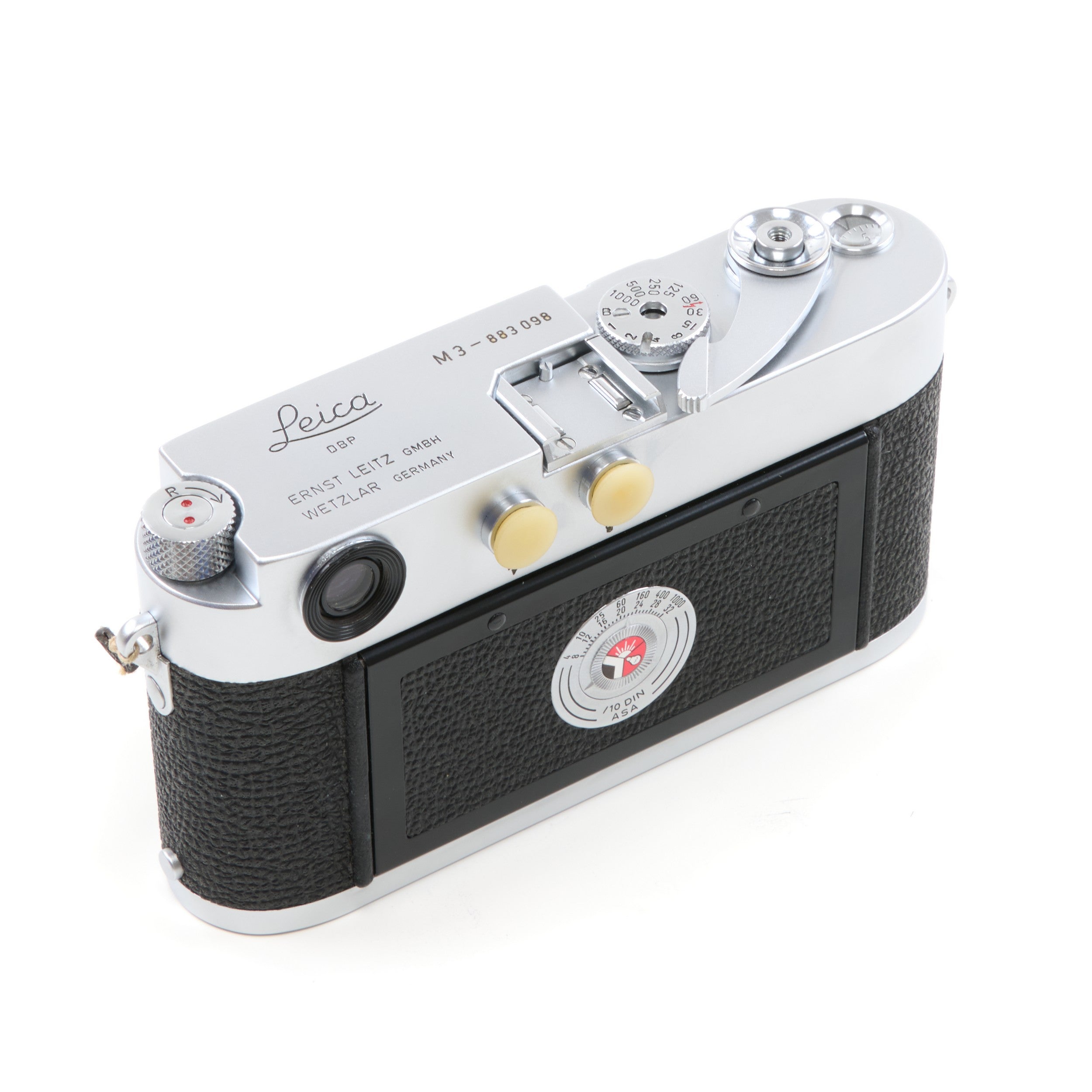 Leica M3 Double Stroke Chroom Met Customs Tag (???)