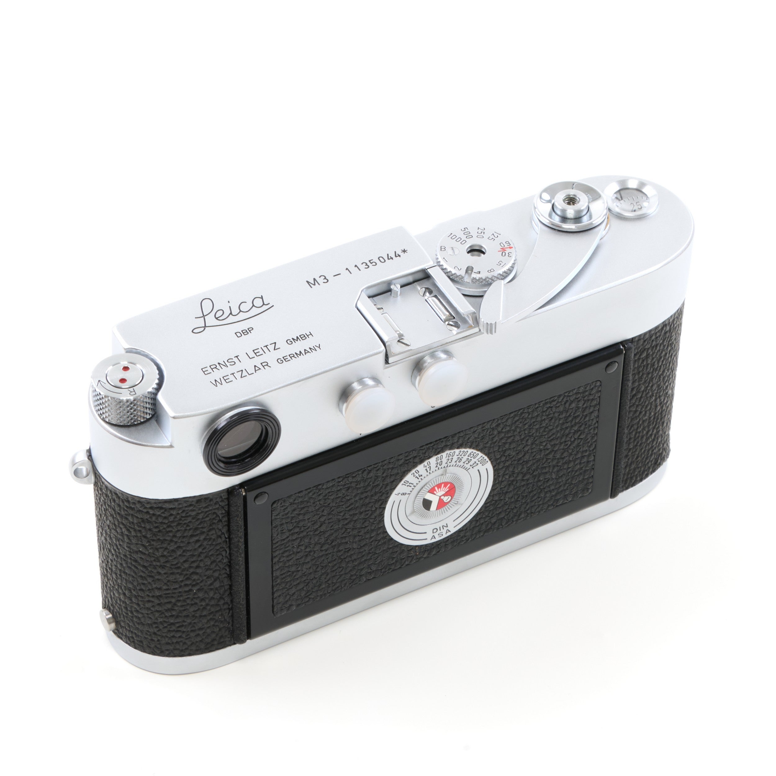 Leica M3 Single Stroke Chroom Met Asterisk Symbool