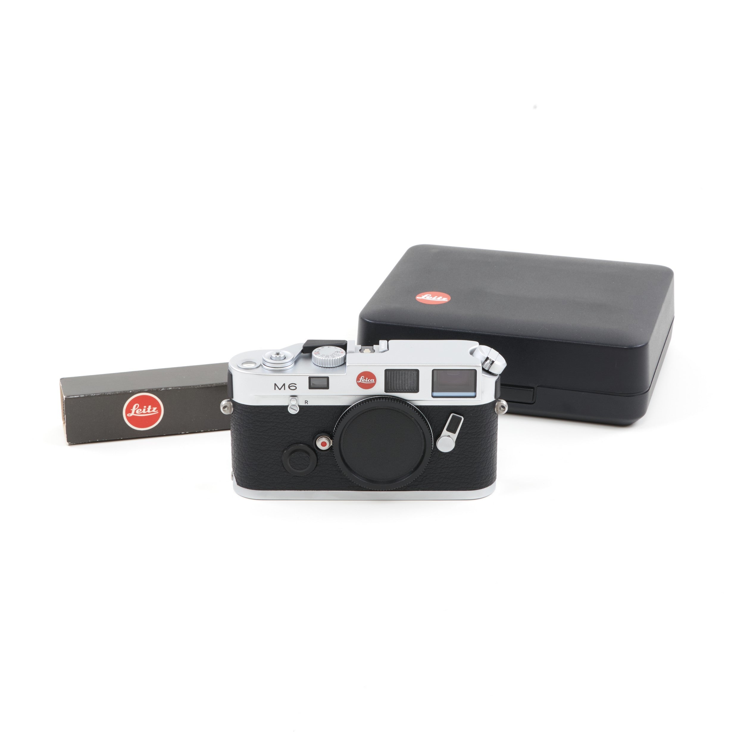 Leica M6 Non TTL Groot M6 Logo Chroom