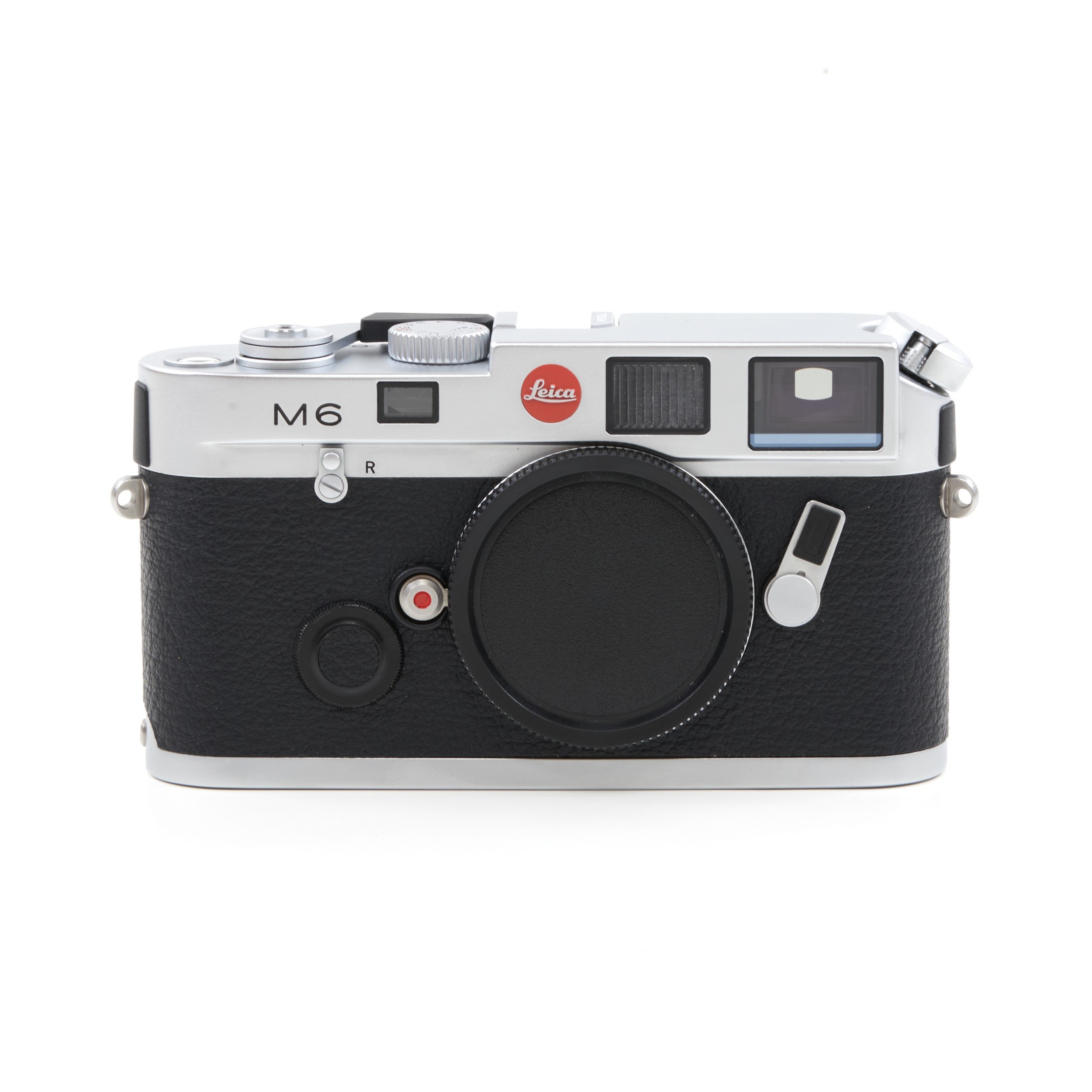 Leica M6 Non TTL Groot M6 Logo Chroom