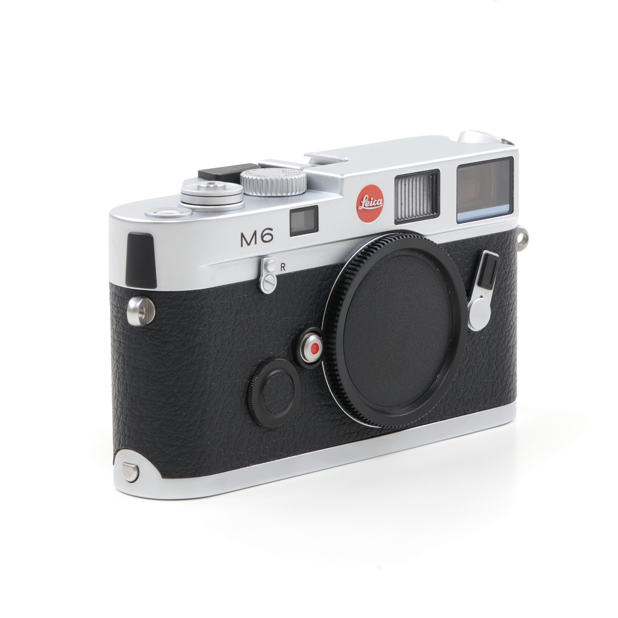 Leica M6 Non TTL Groot M6 Logo Chroom