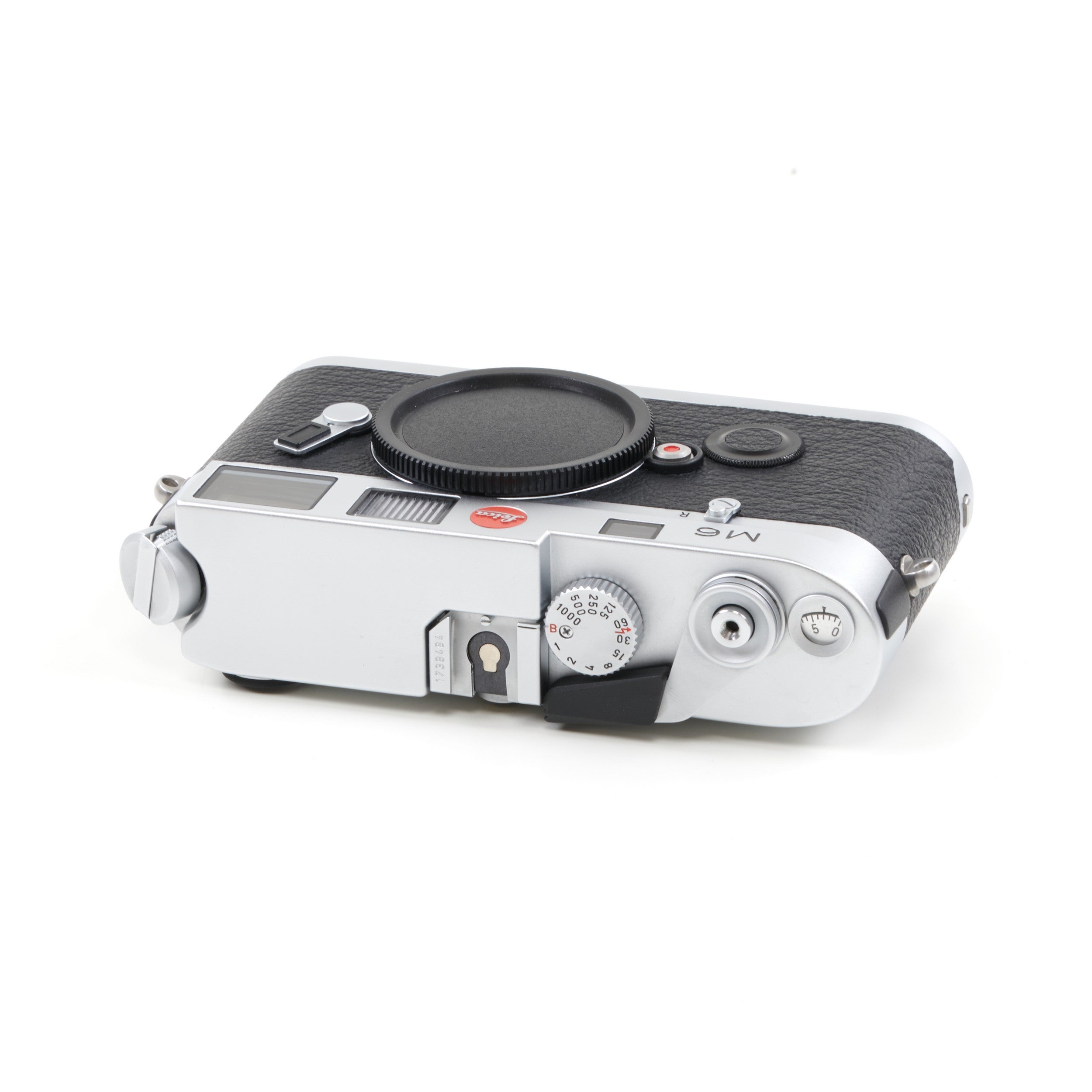 Leica M6 Non TTL Groot M6 Logo Chroom