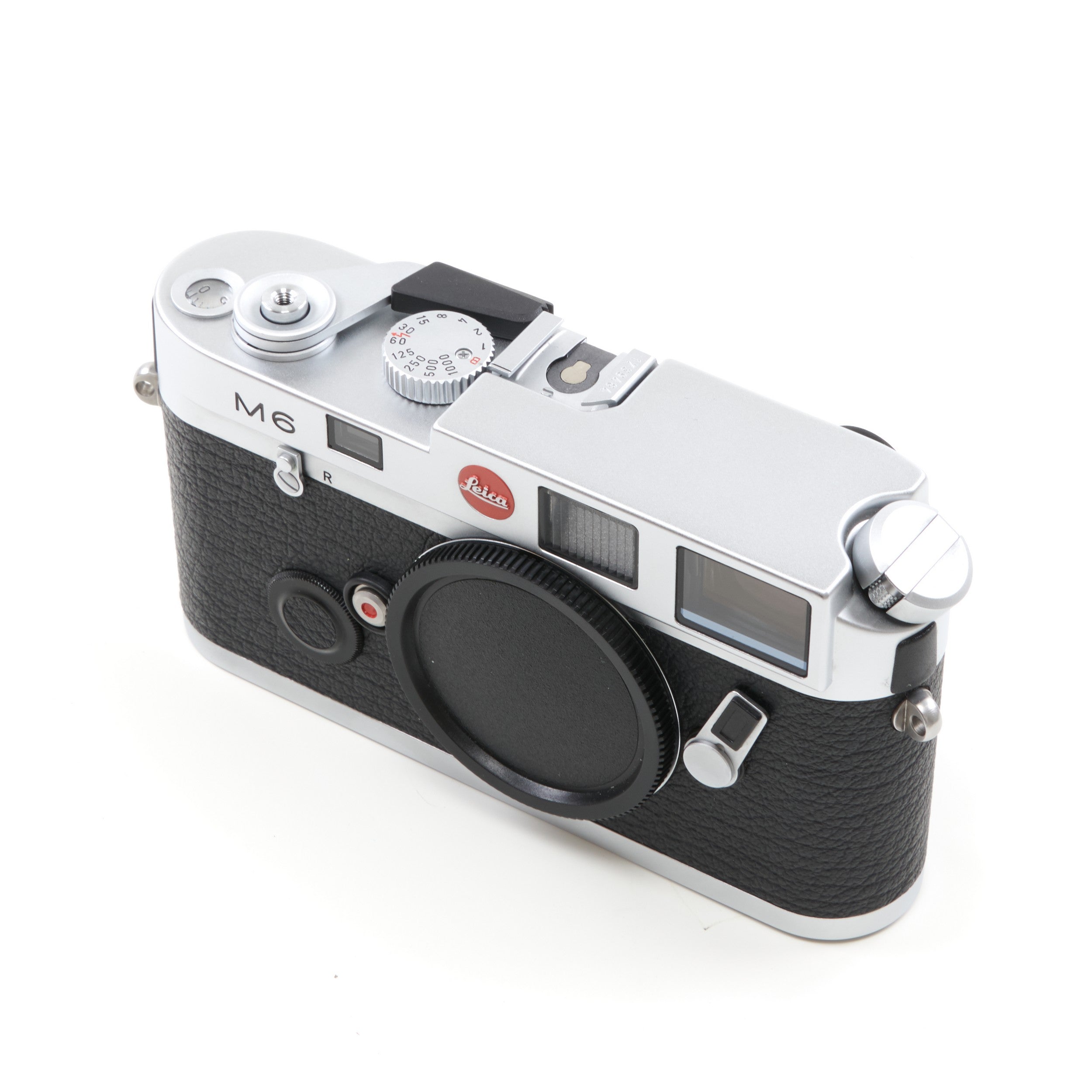 Leica M6 Non TTL Groot M6 Logo Chroom
