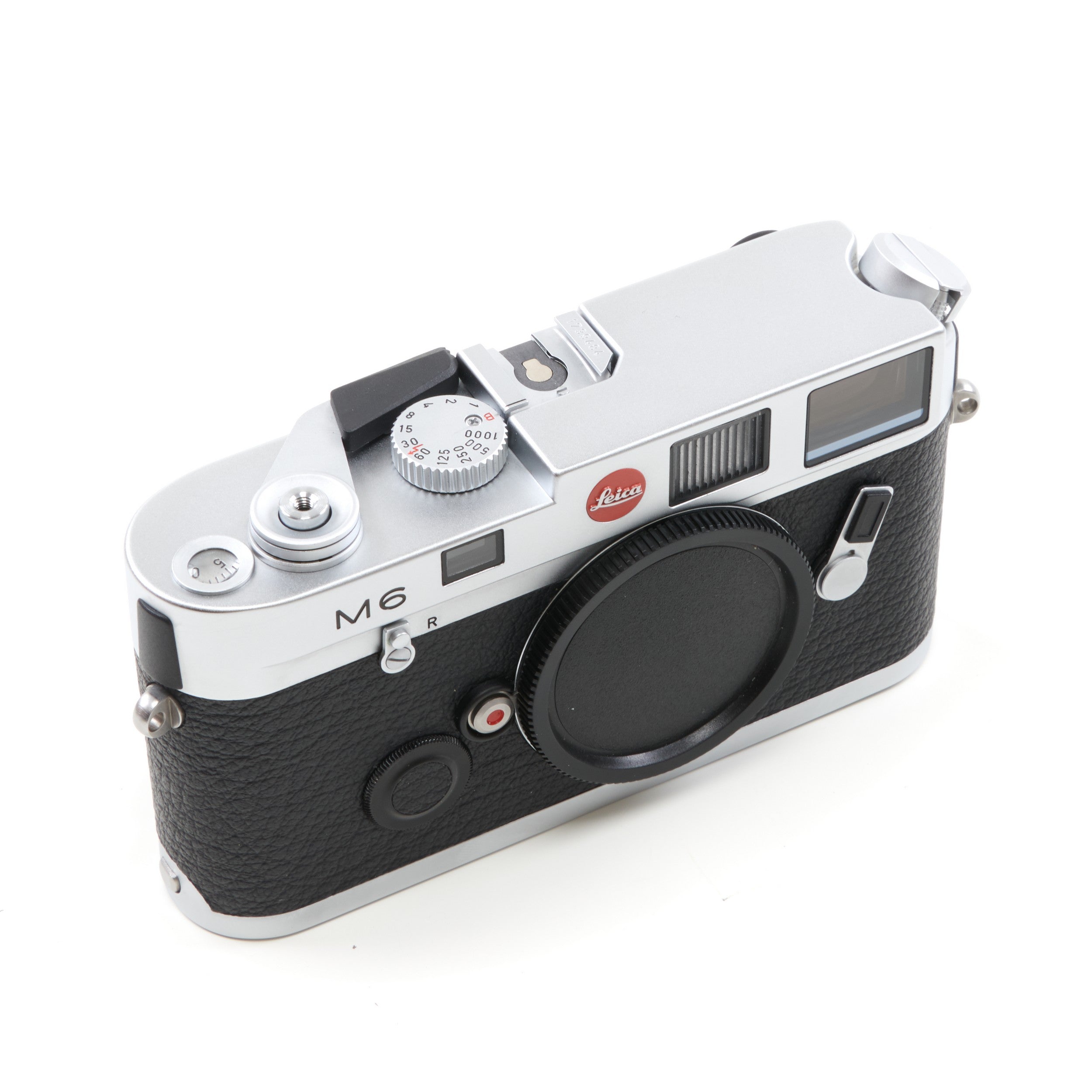 Leica M6 Non TTL Groot M6 Logo Chroom
