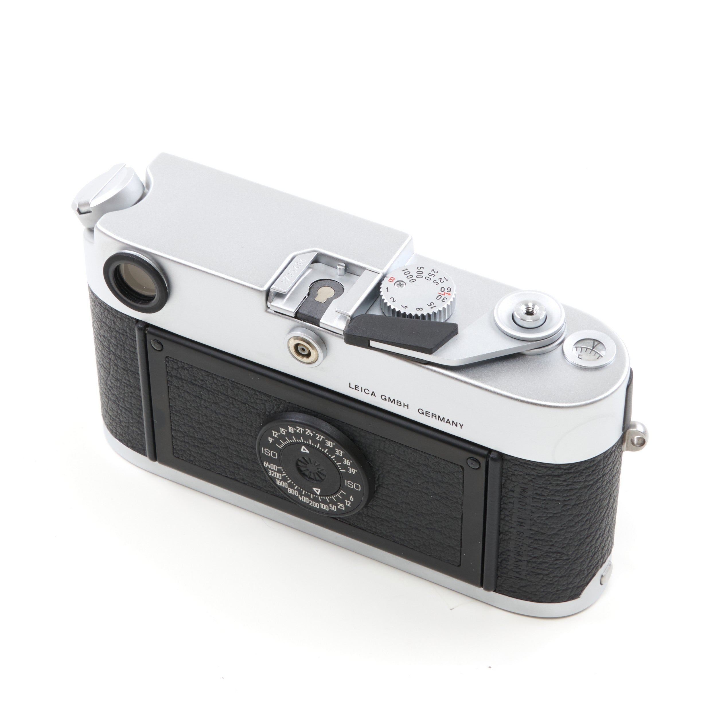 Leica M6 Non TTL Groot M6 Logo Chroom