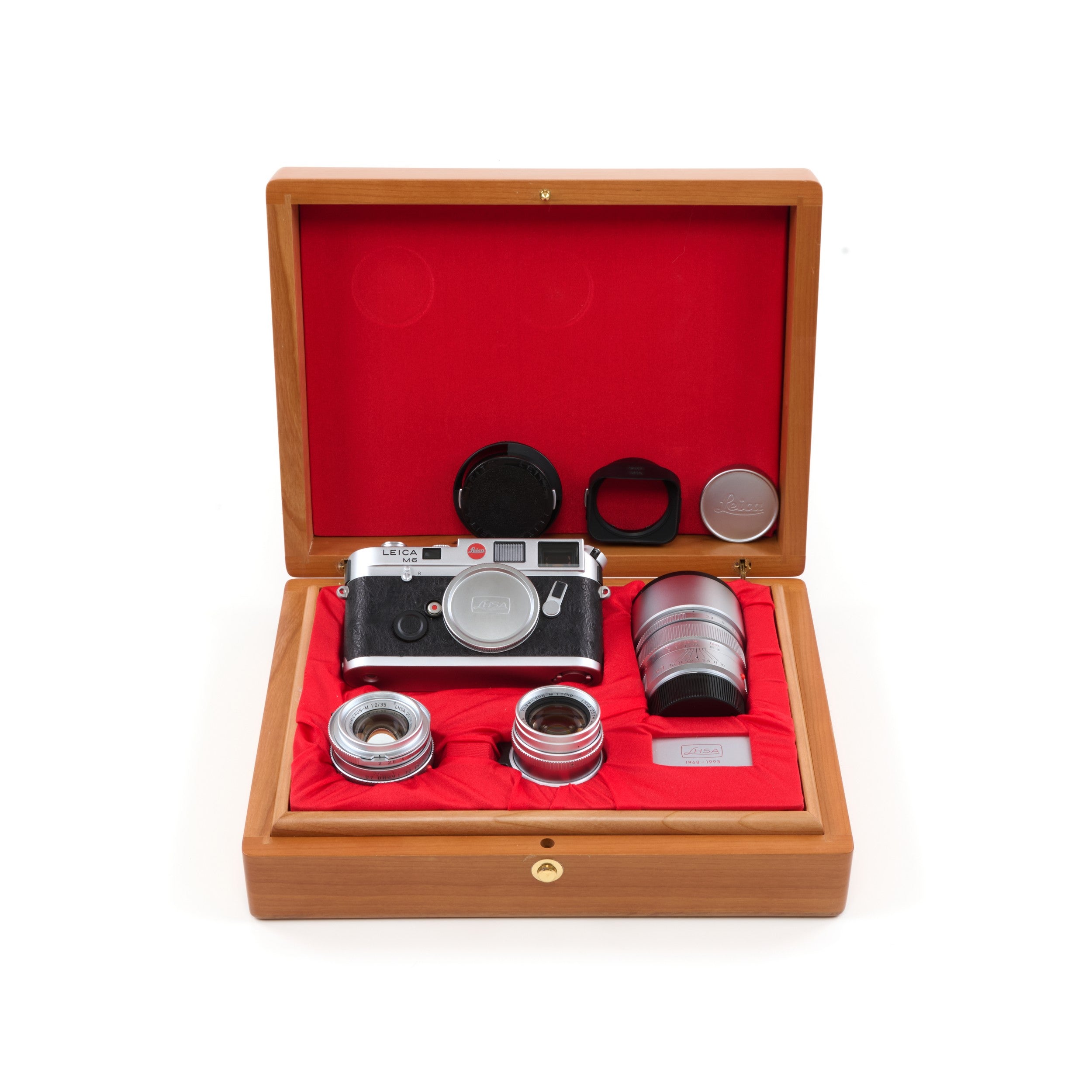 Leica M6 LHSA 25 Years Anniversay Set + Doos