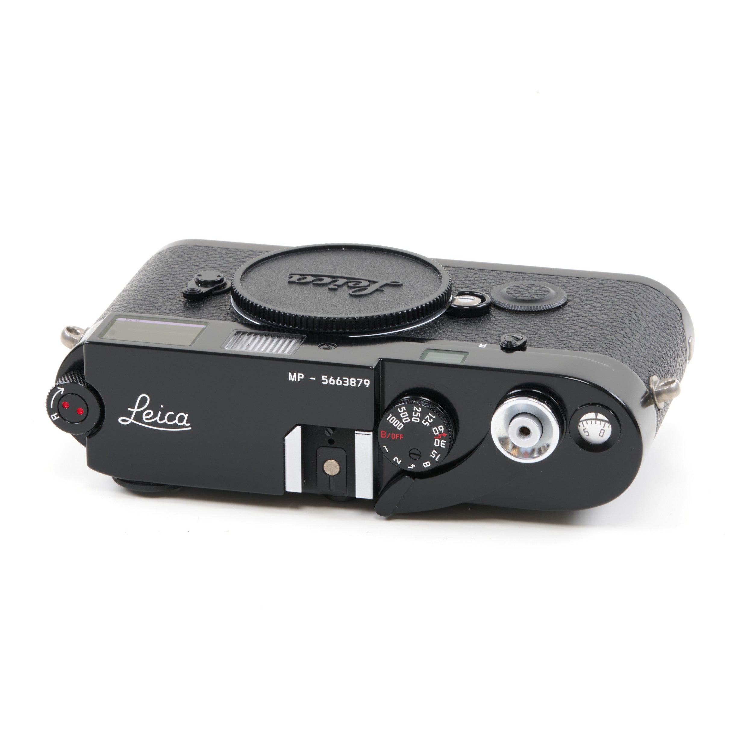 Leica MP 0.72 Zwarte Lak + Doos