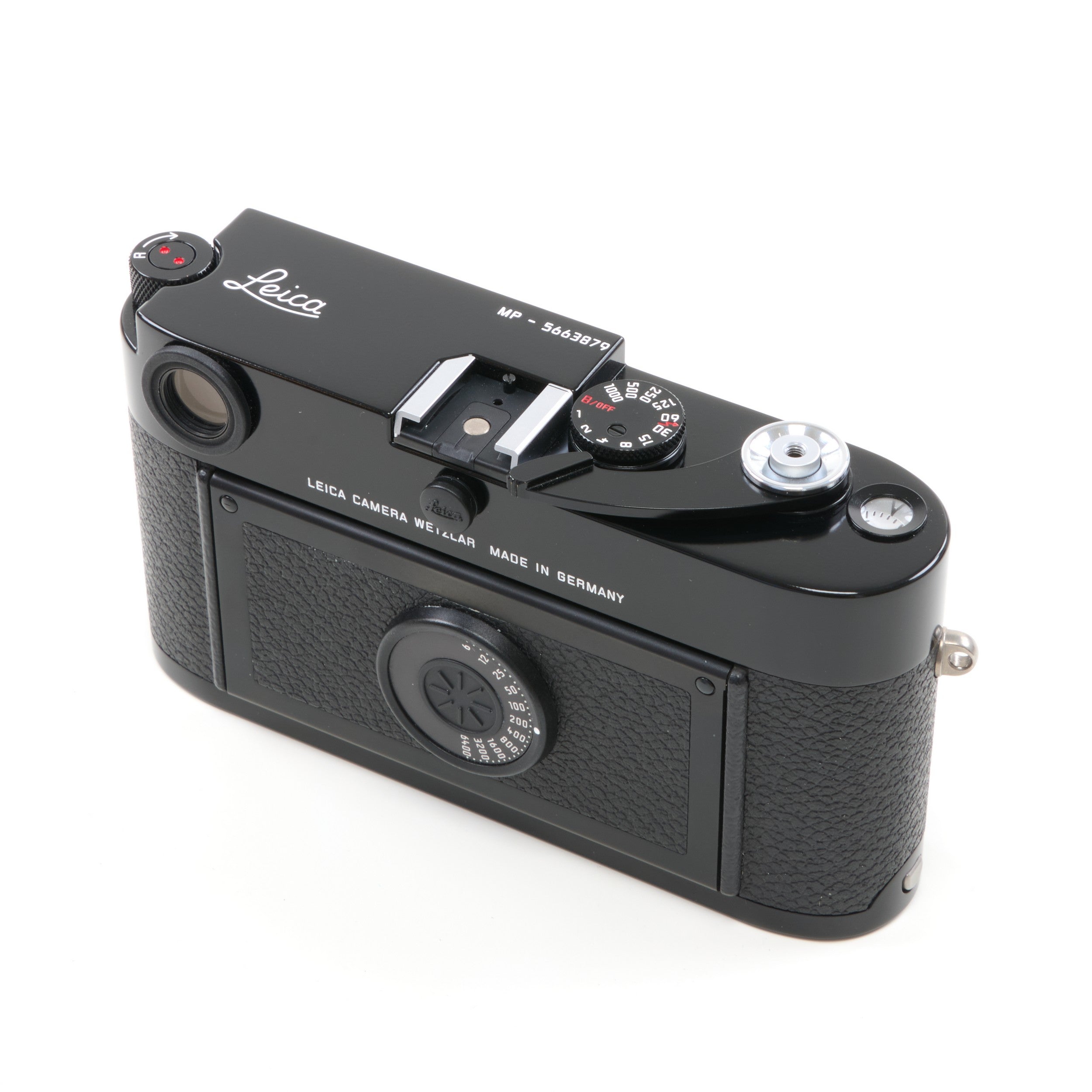 Leica MP 0.72 Zwarte Lak + Doos