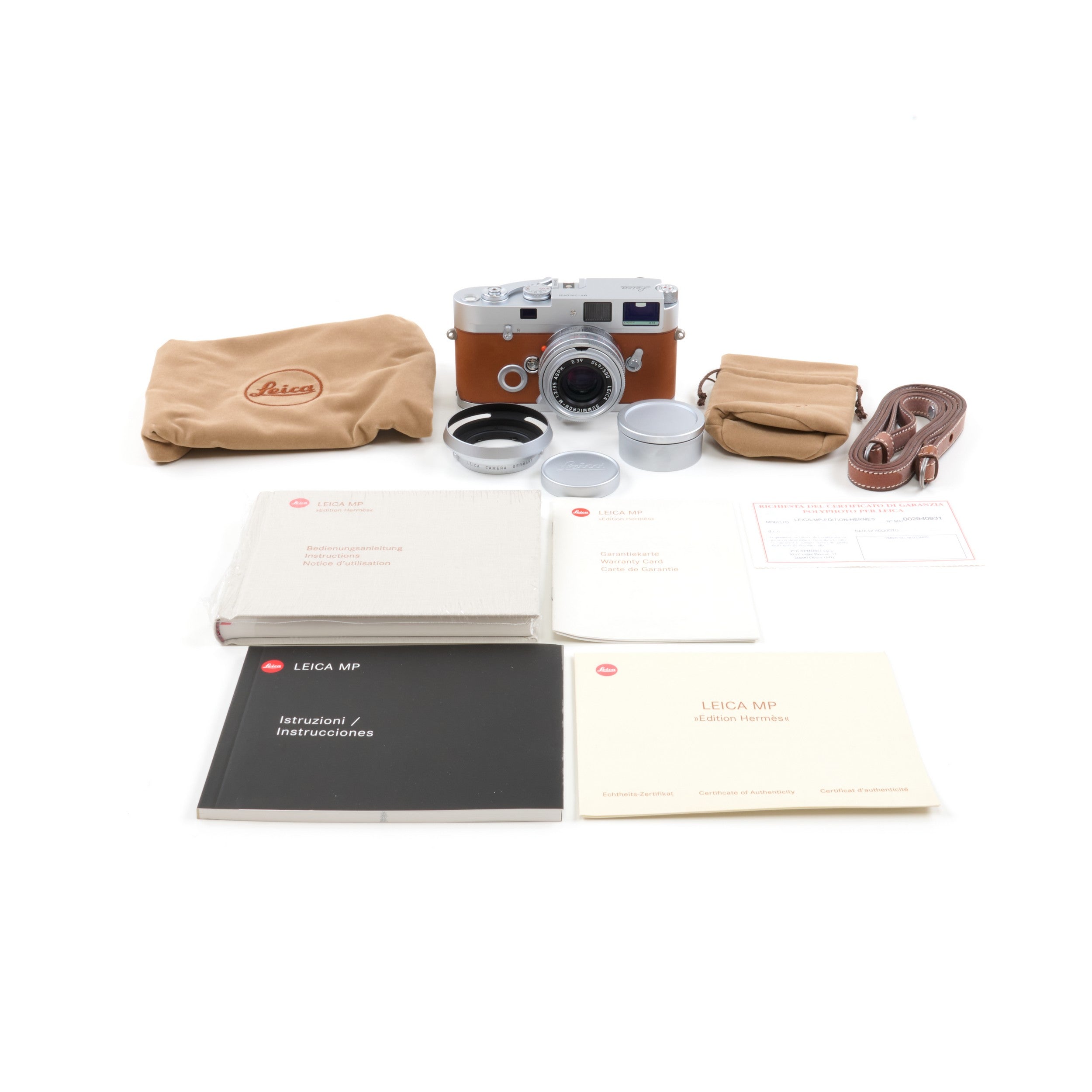 Leica MP Hermès Set + Doos