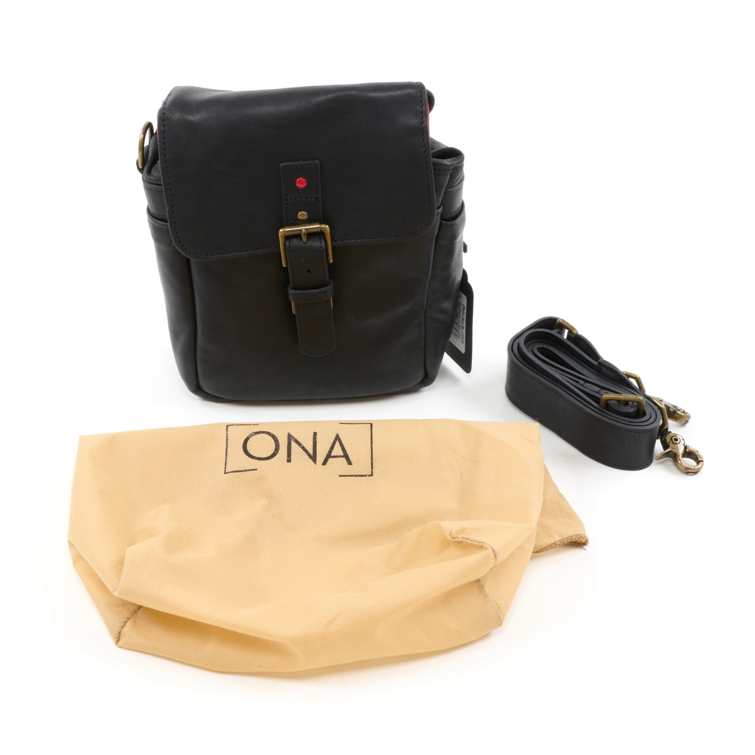 ONA Bag - The Bond Street - Zwart Leer Voor Leica
