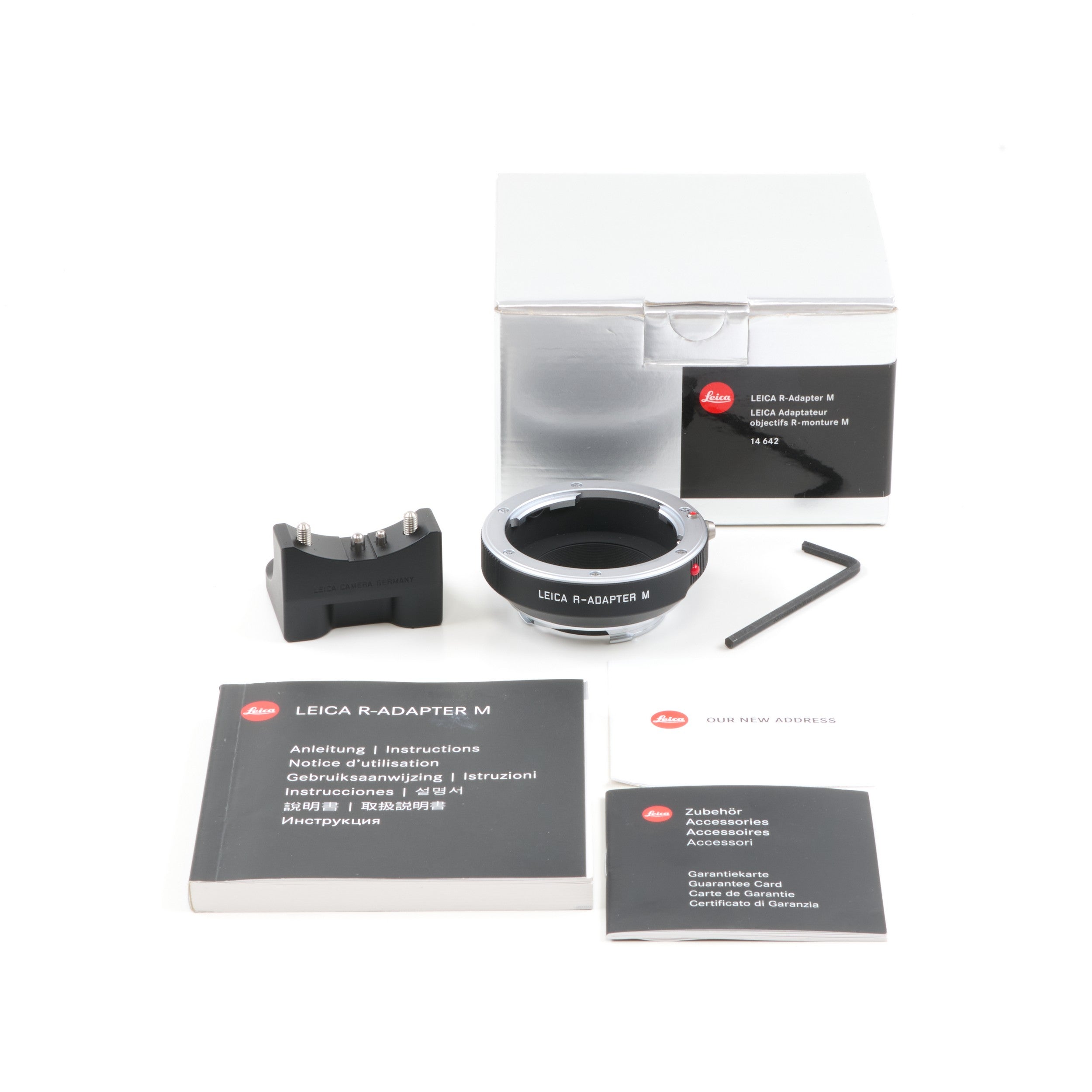 Leica R-Adapter M + Doos