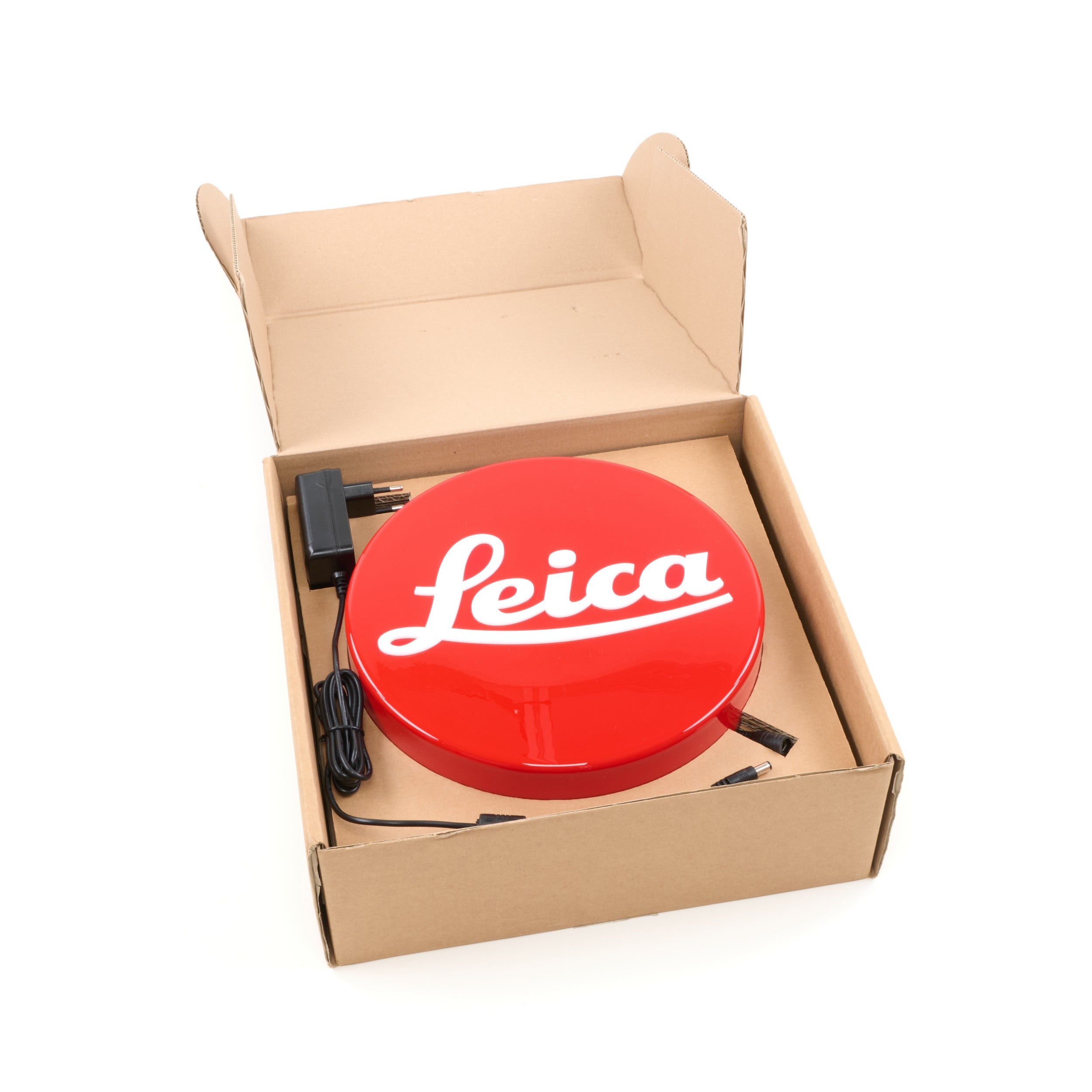 Leica Display Lamp Rood Rond 25cm + Doos