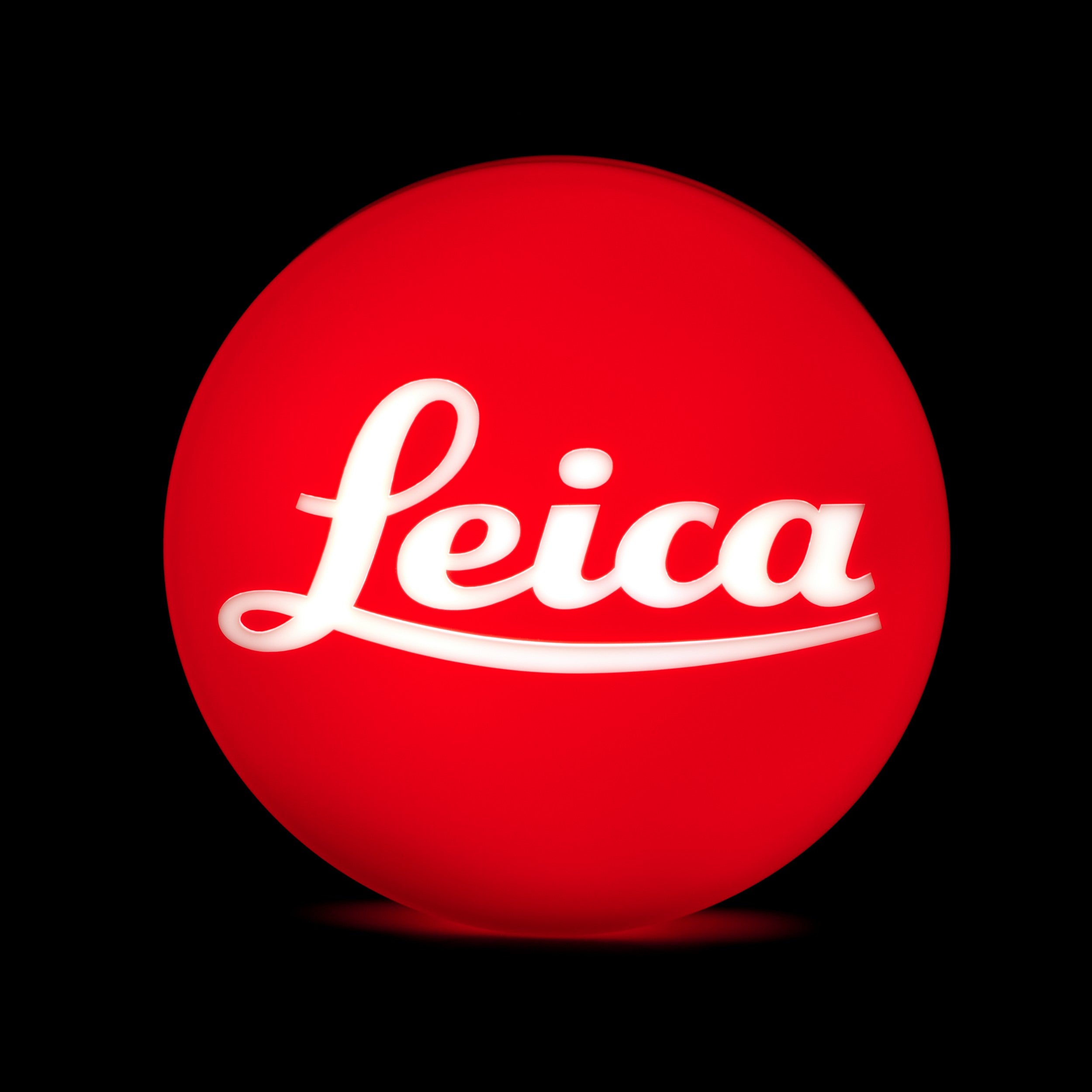 Leica Display Lamp Rood Rond 25cm + Doos