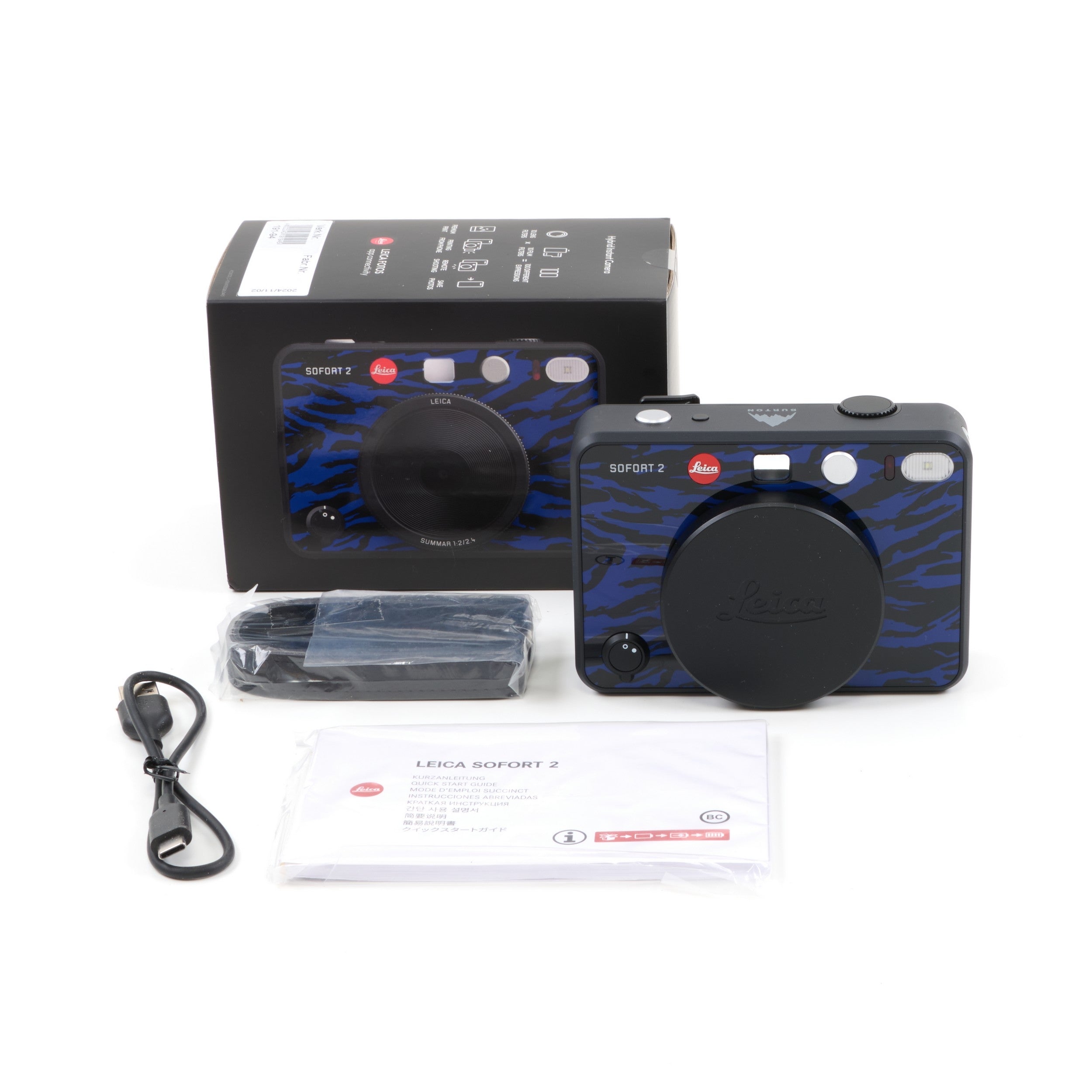 Leica Sofort 2 'Burton Edition' + Doos