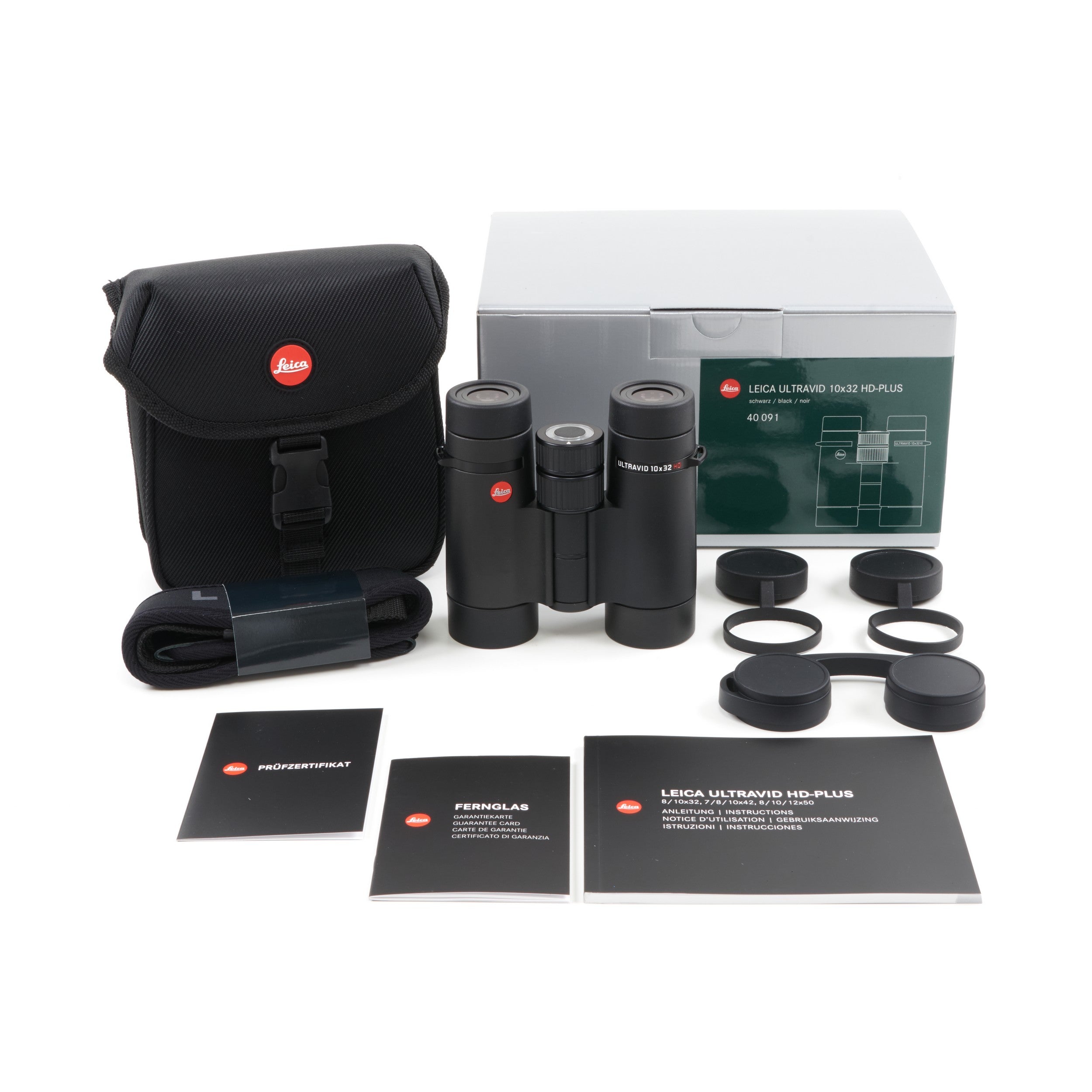 Leica Ultravid 10x32 HD-Plus Verrekijker + Doos