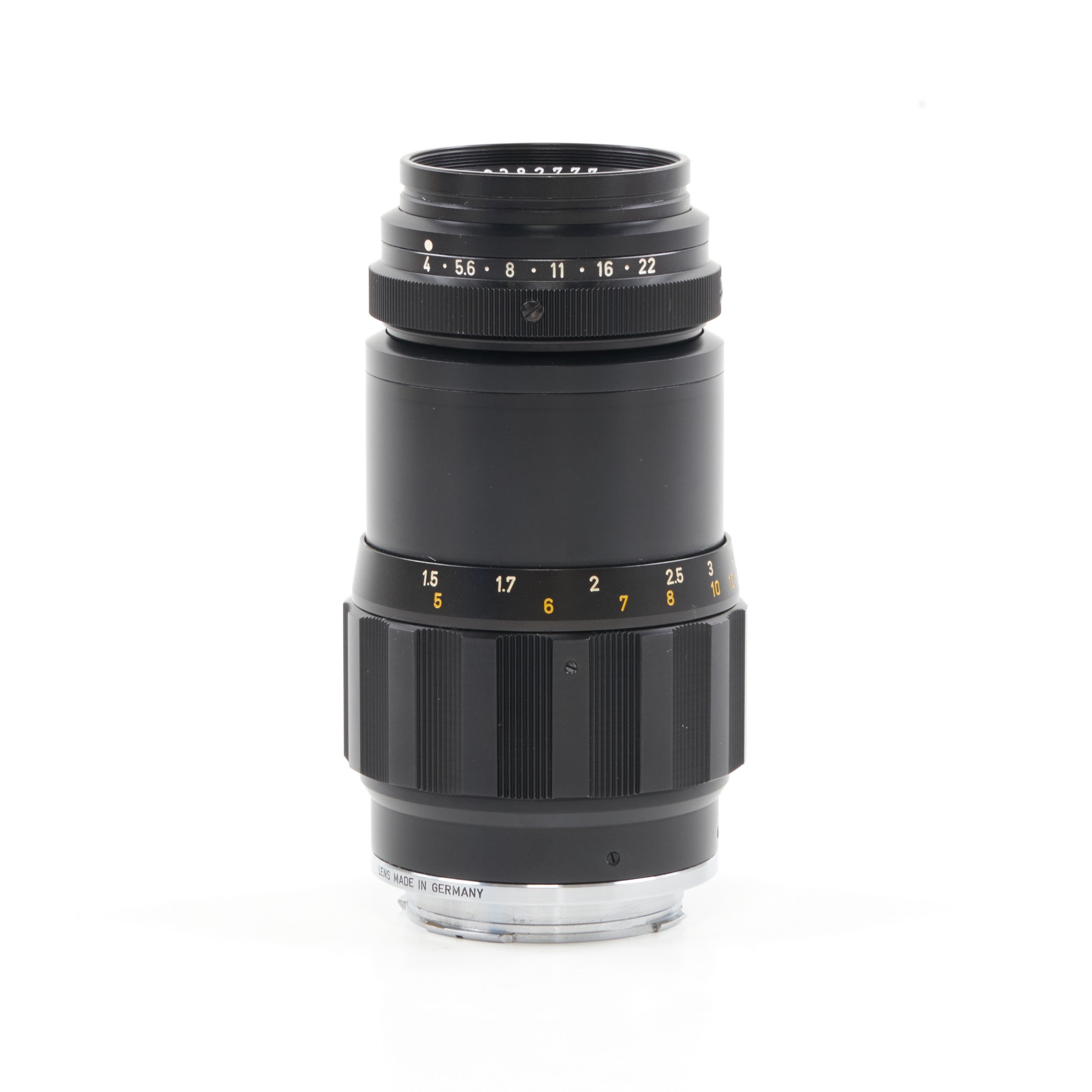 Leitz 135mm f4 Tele-Elmar + Doos