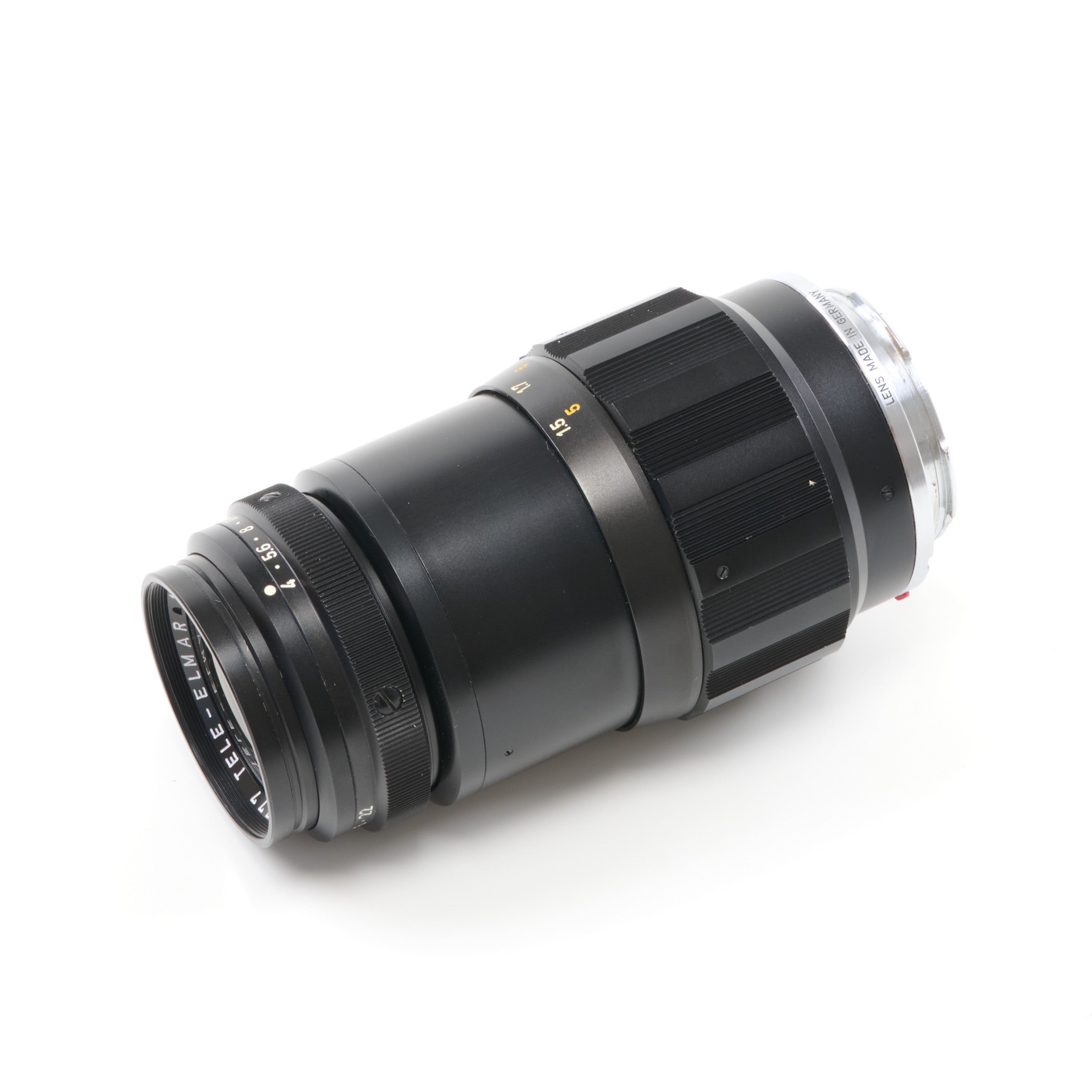 Leitz 135mm f4 Tele-Elmar + Doos