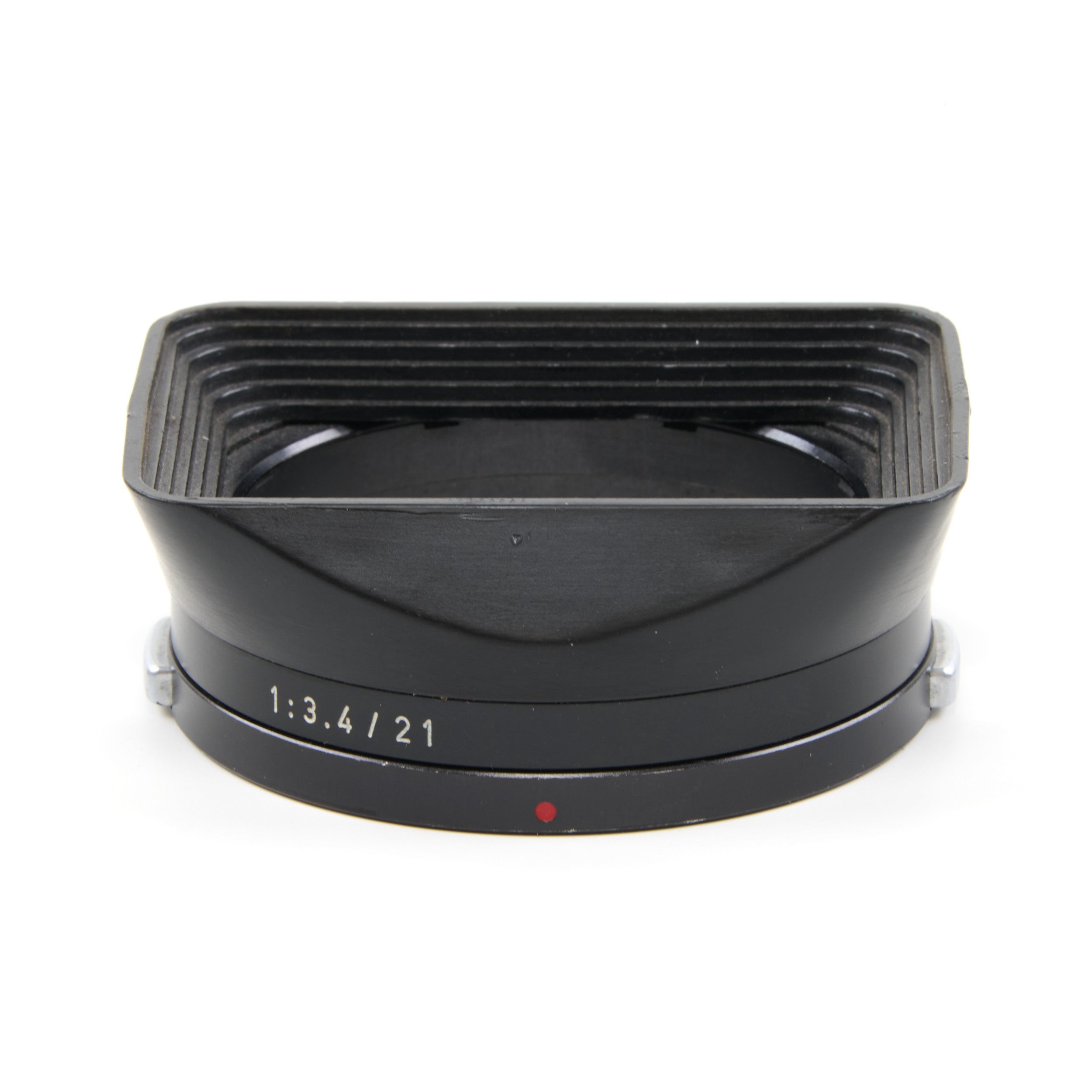 Leitz 21mm f3.4 Super-Angulon Chroom + 12501 Zonnekap