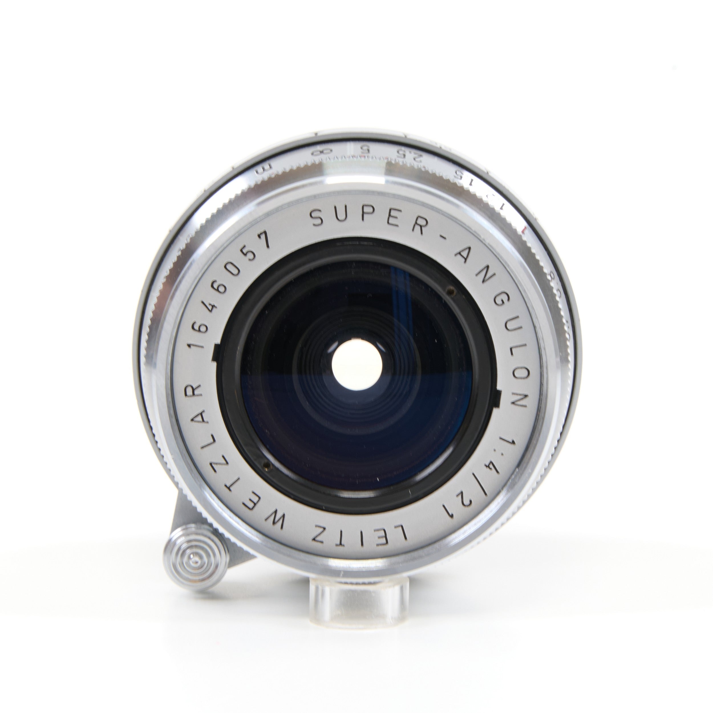 Leitz 21mm f4 Super-Angulon M39 Set + IWKOO Zonnekap