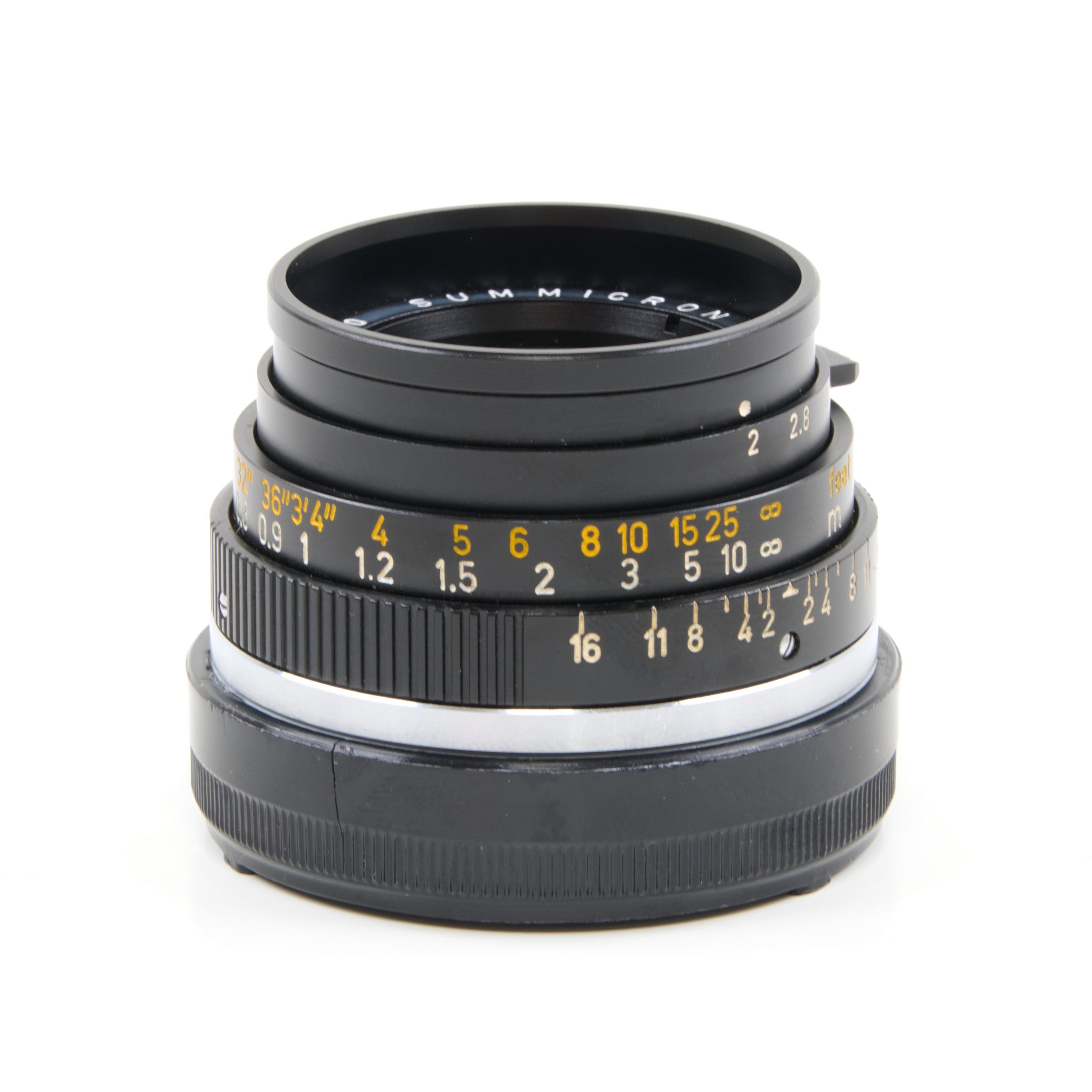 Leitz 35mm f2 Summicron 3e Versie Zonder Filterdraad