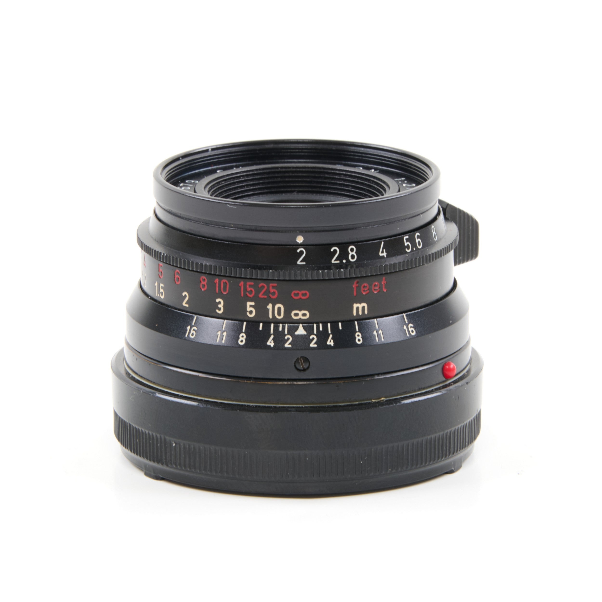 Leitz 35mm f2 Summicron 8 Element Germany Black Paint Zeldzaam