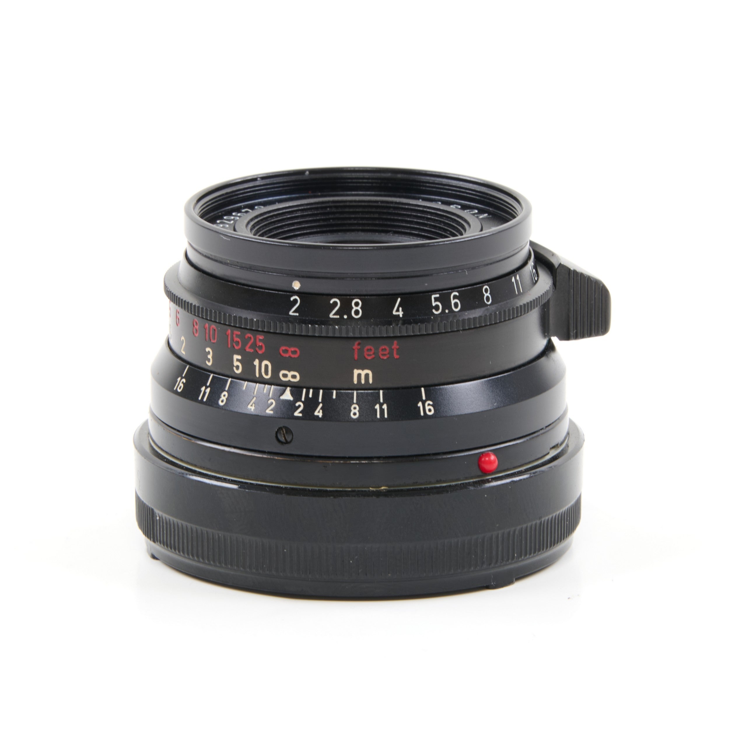 Leitz 35mm f2 Summicron 8 Element Germany Black Paint Zeldzaam