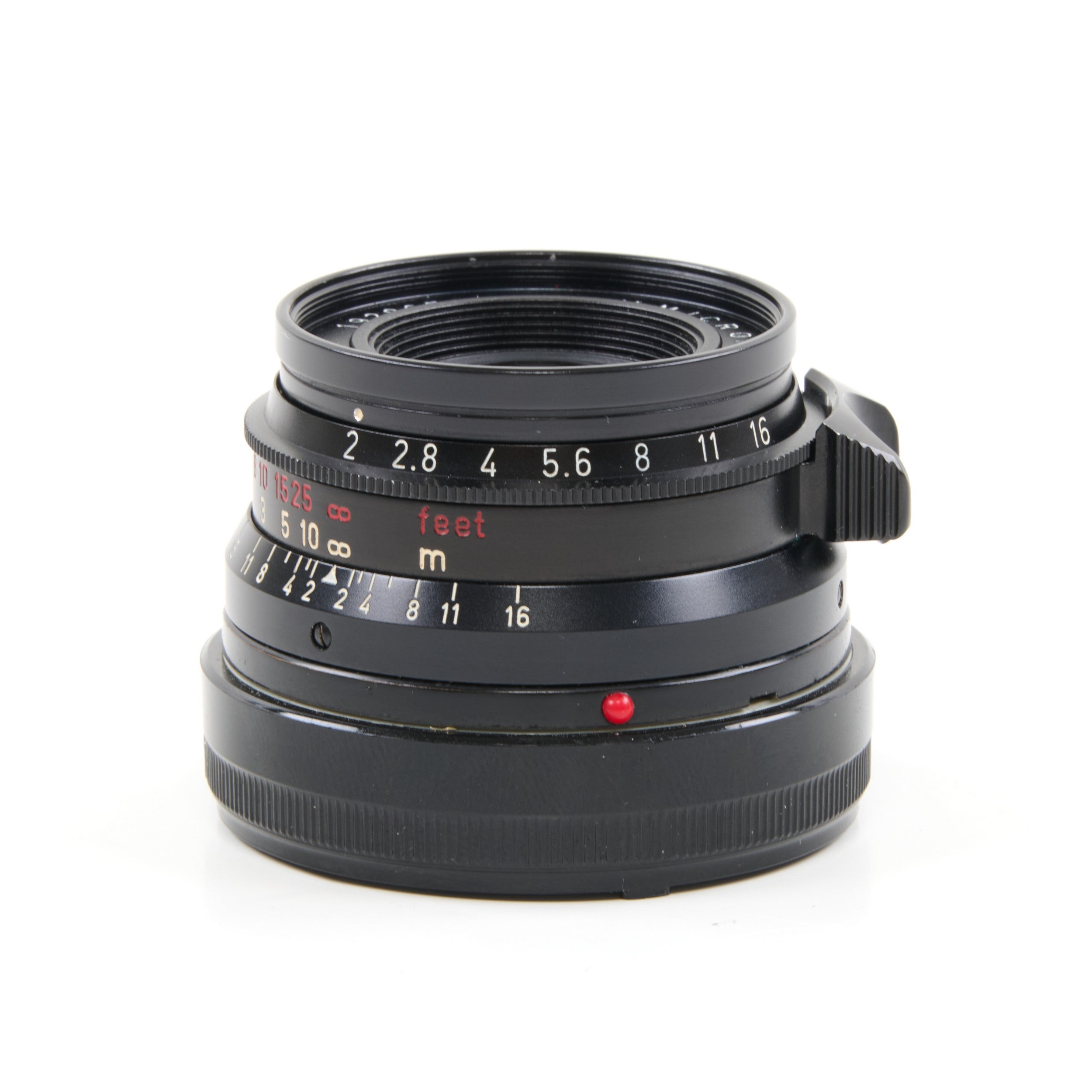 Leitz 35mm f2 Summicron 8 Element Germany Black Paint Zeldzaam