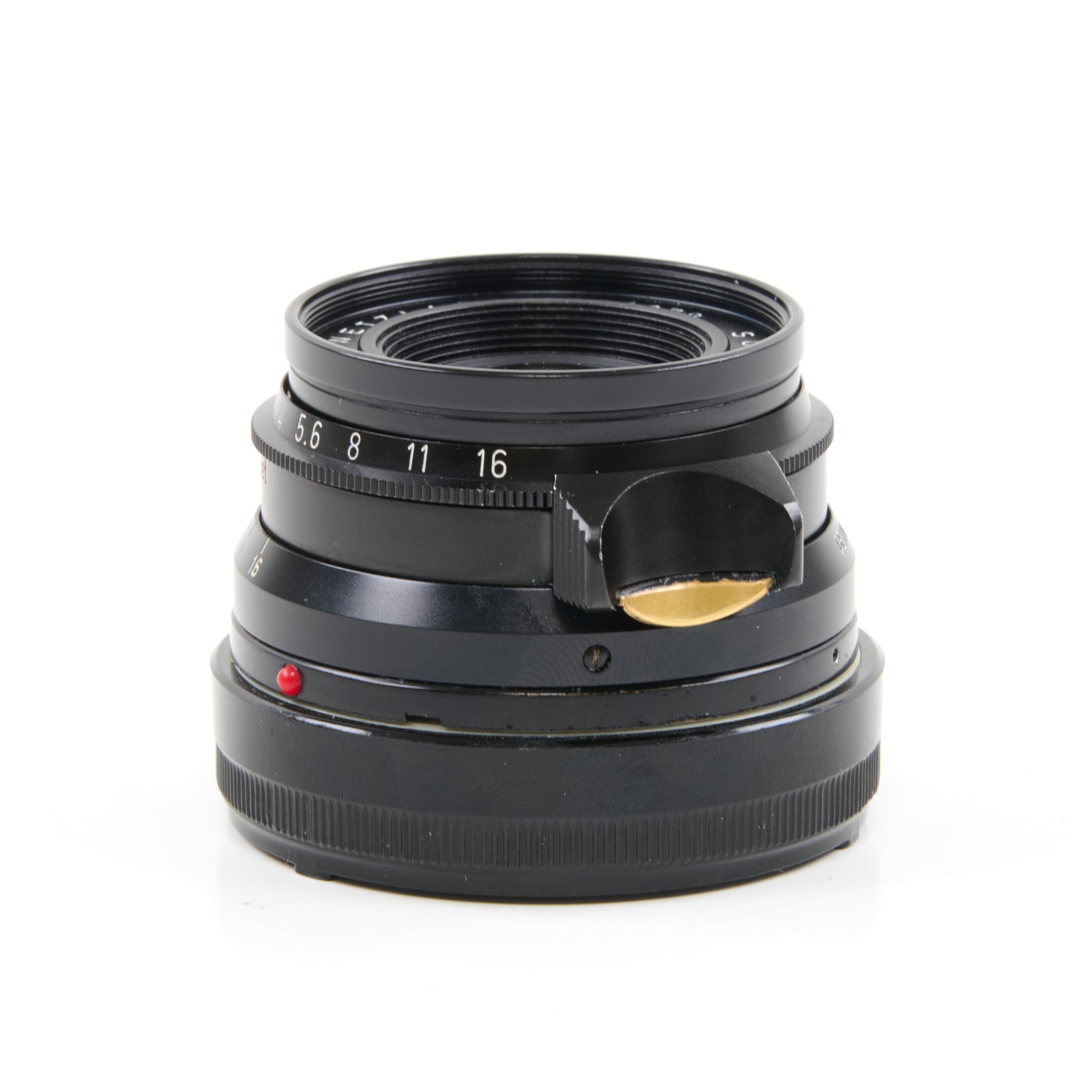 Leitz 35mm f2 Summicron 8 Element Germany Black Paint Zeldzaam