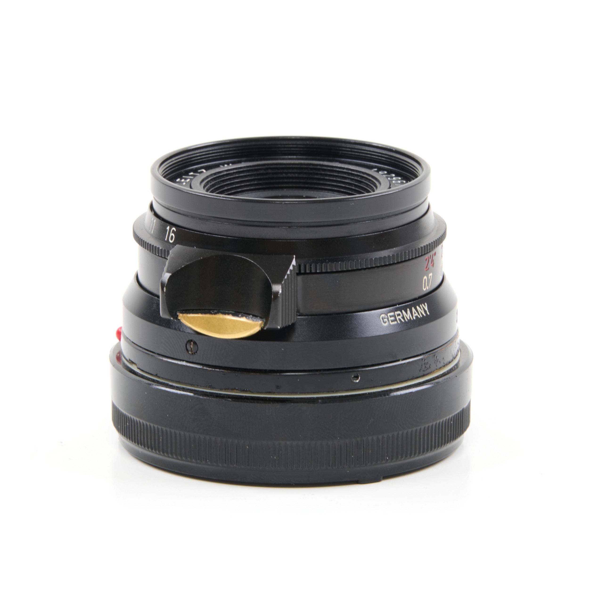 Leitz 35mm f2 Summicron 8 Element Germany Black Paint Zeldzaam