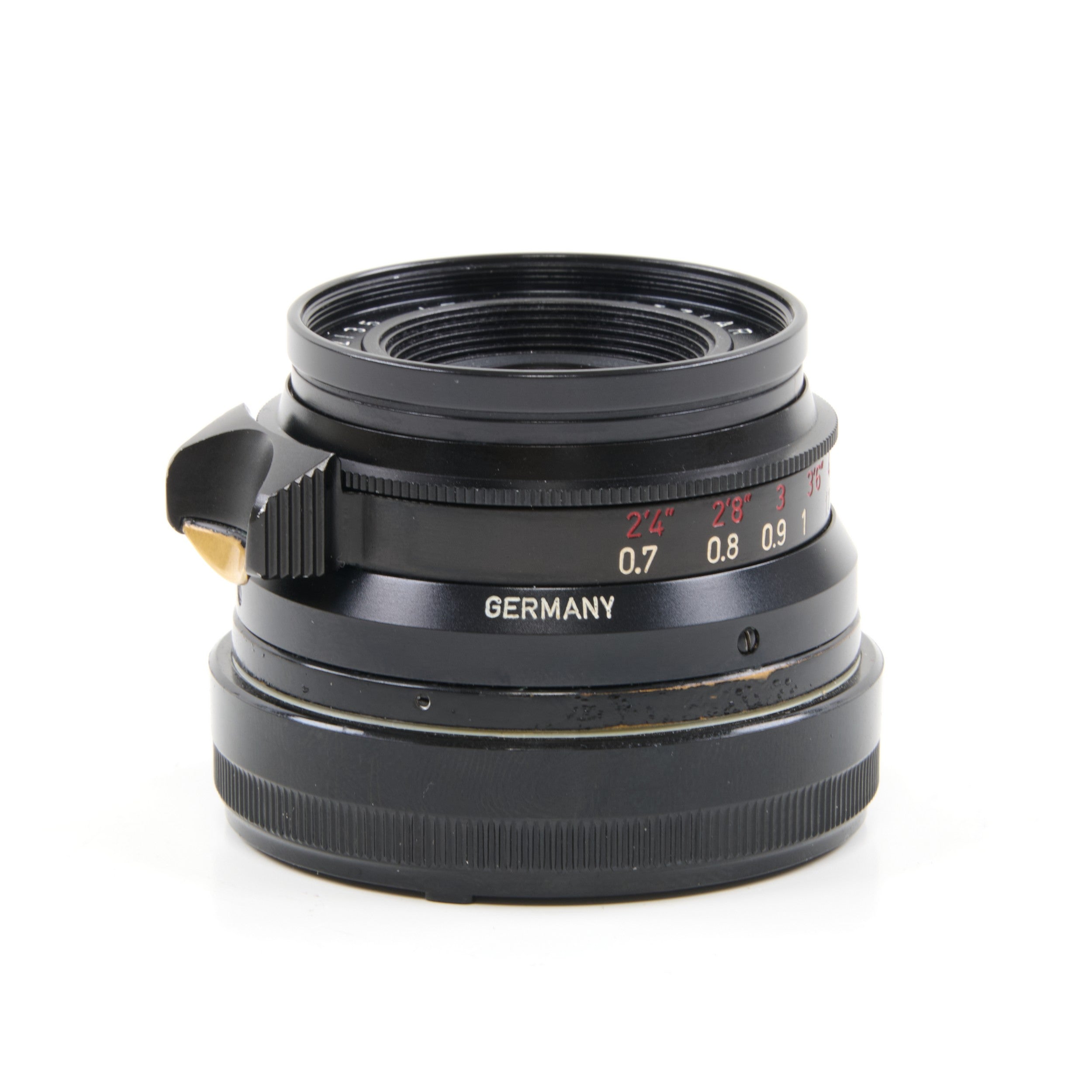 Leitz 35mm f2 Summicron 8 Element Germany Black Paint Zeldzaam