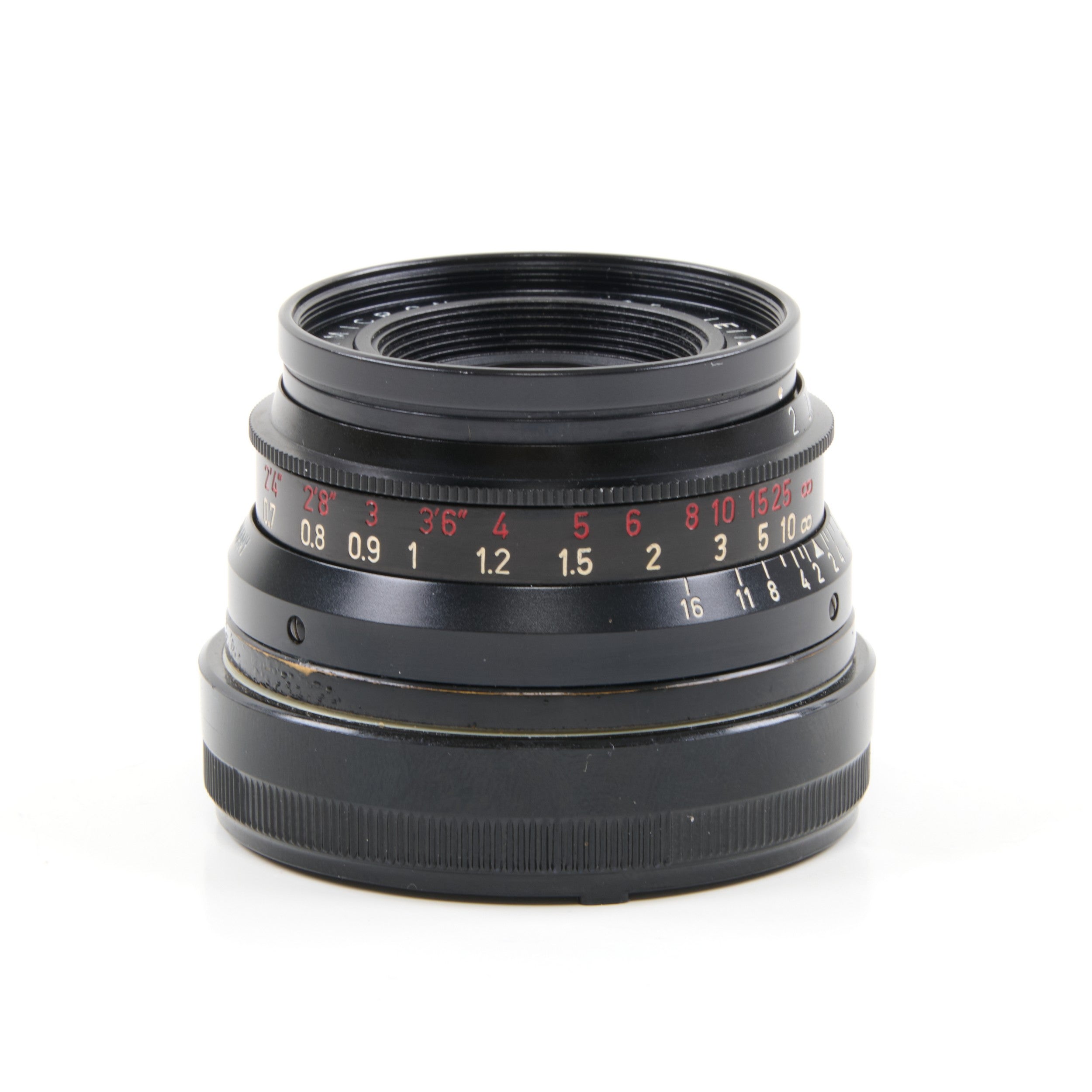 Leitz 35mm f2 Summicron 8 Element Germany Black Paint Zeldzaam