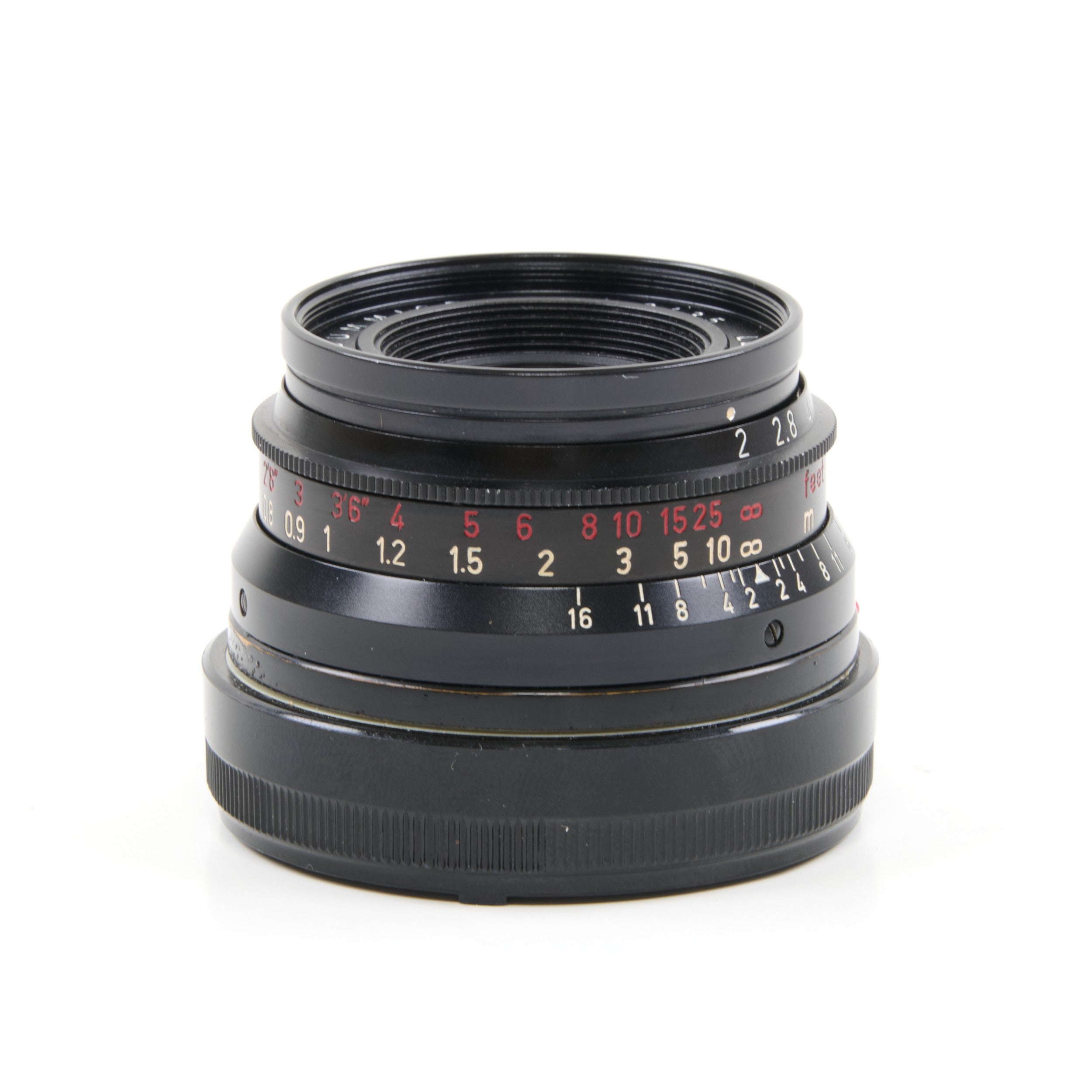 Leitz 35mm f2 Summicron 8 Element Germany Black Paint Zeldzaam