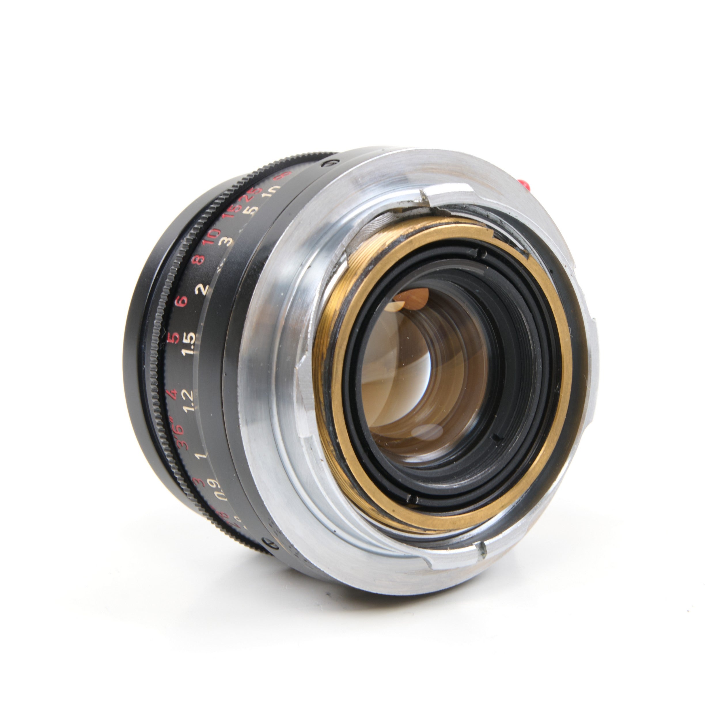 Leitz 35mm f2 Summicron 8 Element Germany Black Paint Zeldzaam
