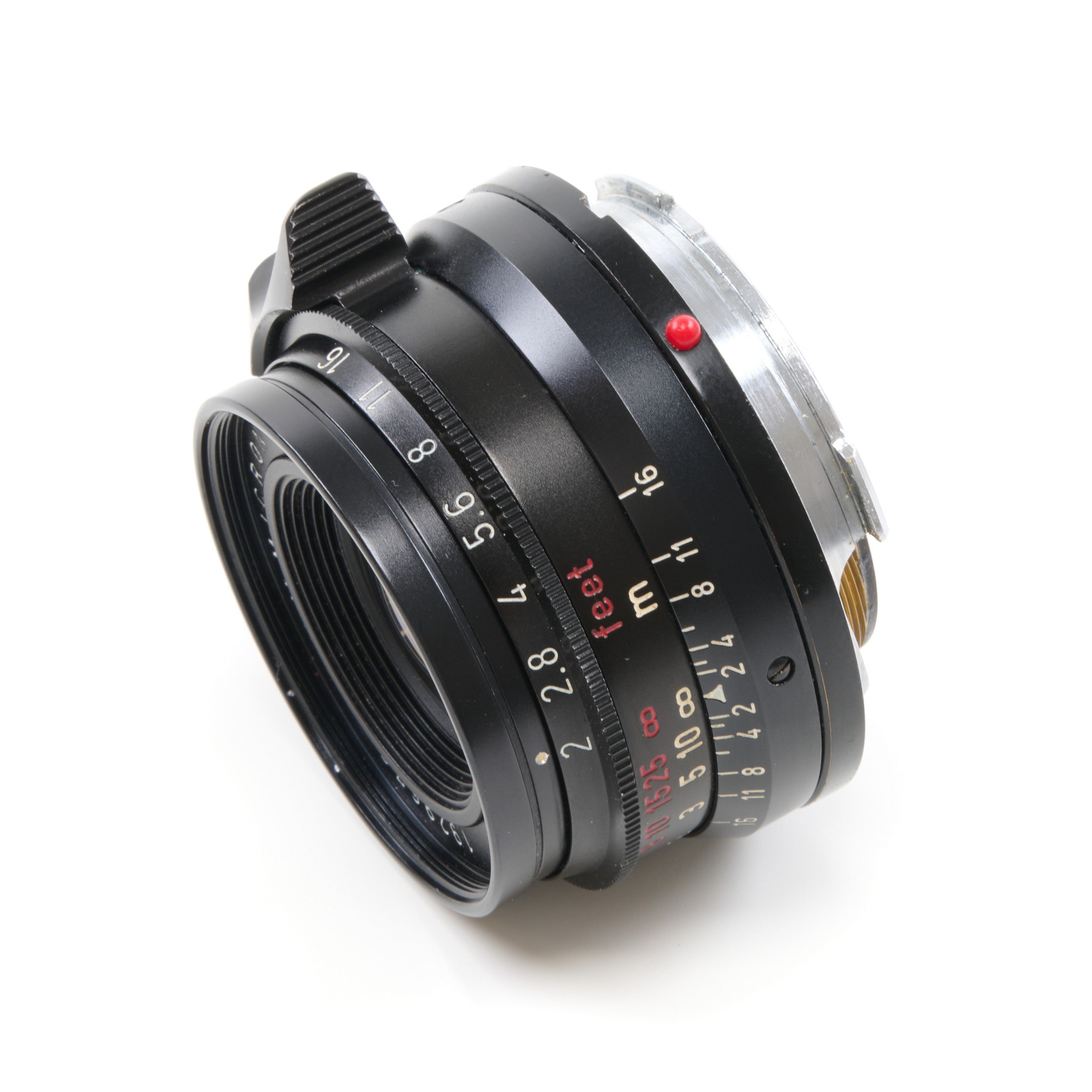 Leitz 35mm f2 Summicron 8 Element Germany Black Paint Zeldzaam