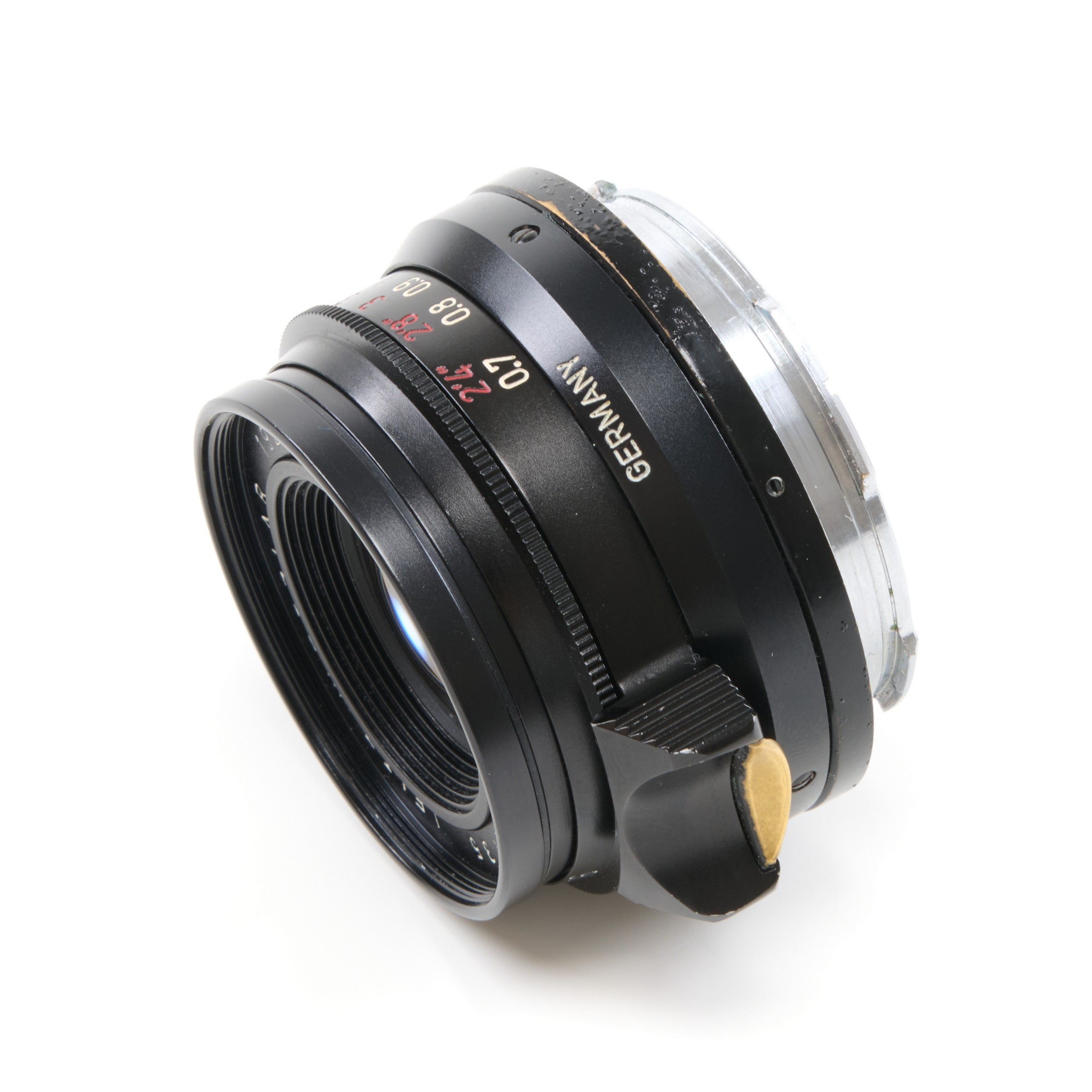Leitz 35mm f2 Summicron 8 Element Germany Black Paint Zeldzaam