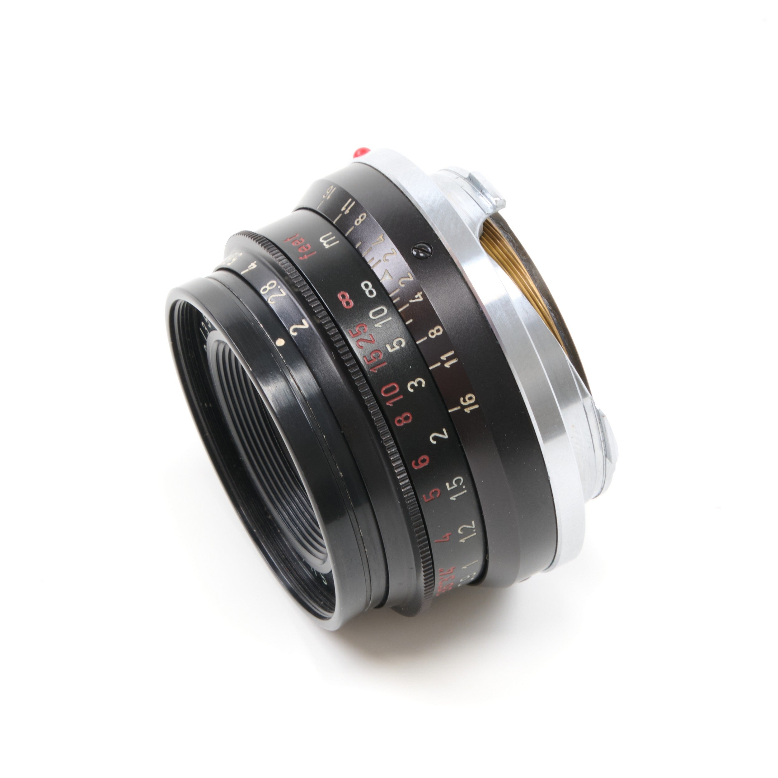 Leitz 35mm f2 Summicron 8 Element Black Paint + Doos