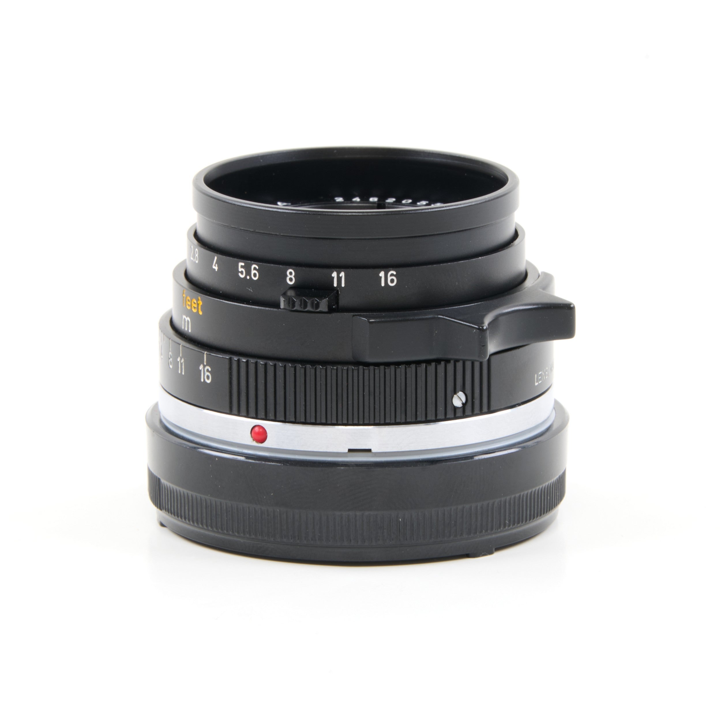 Leitz 35mm f2 Summicron 3e Versie Zonder Filterdraad + Doos
