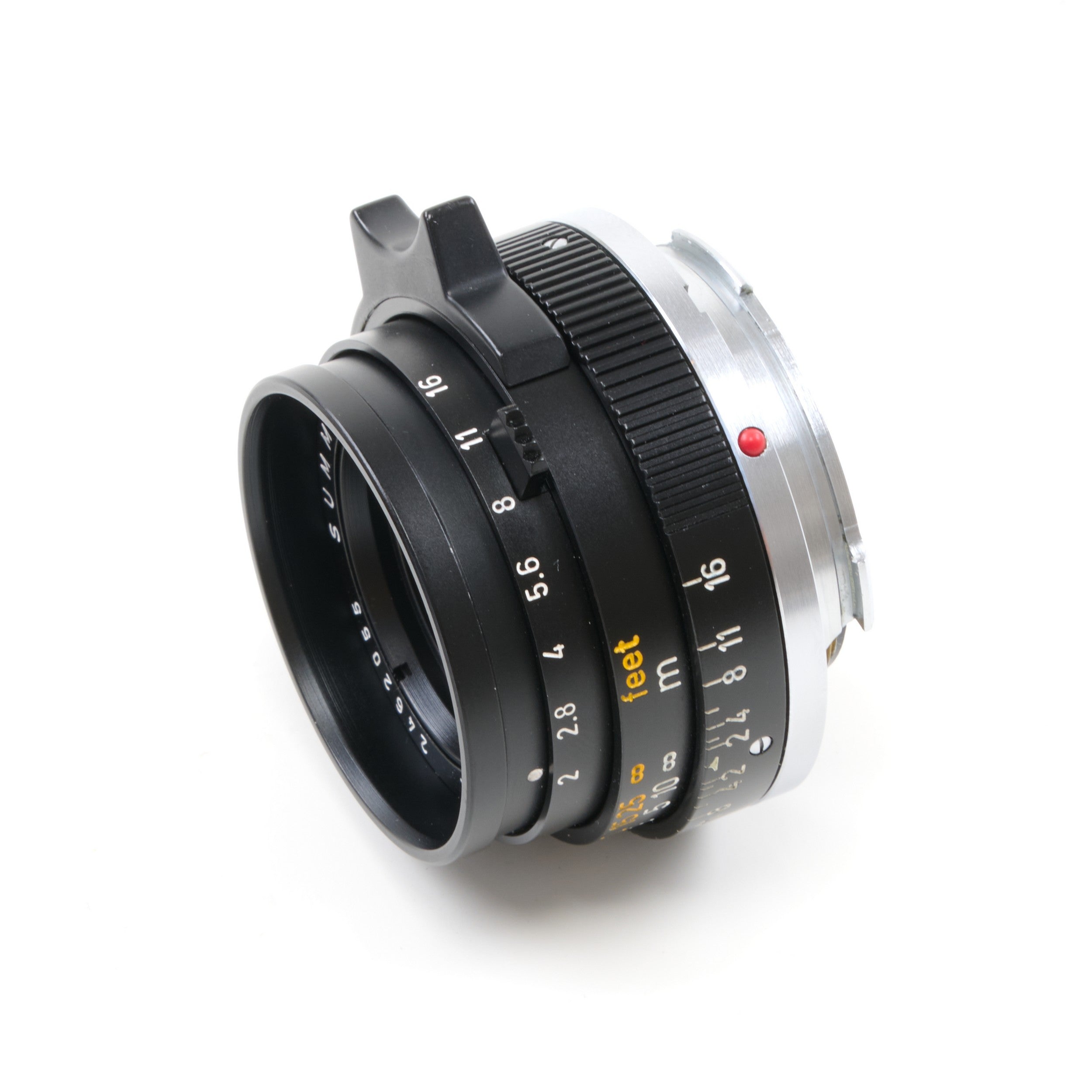 Leitz 35mm f2 Summicron 3e Versie Zonder Filterdraad + Doos