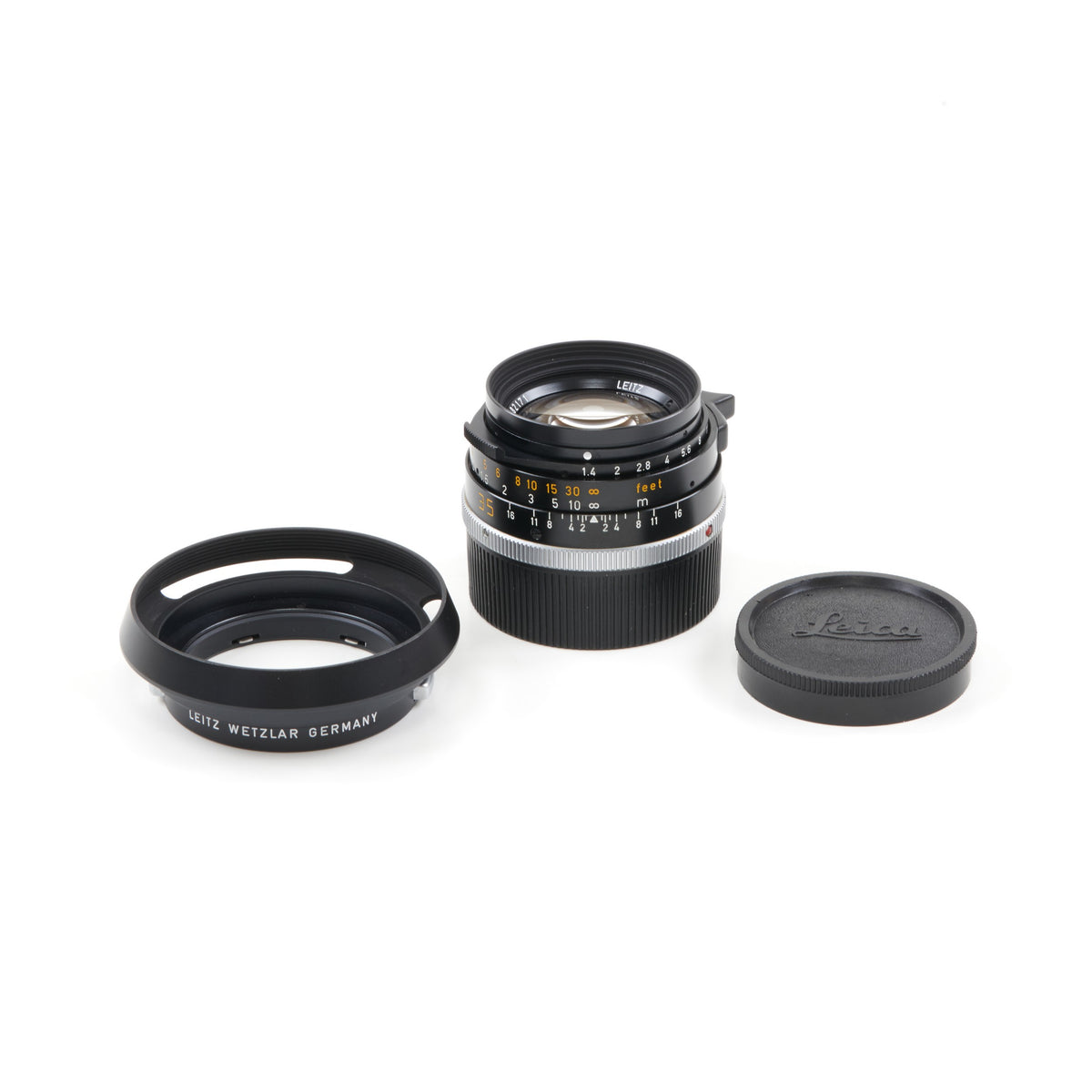 Leitz 35 mm f1.4 Summilux-M + Zonnekap