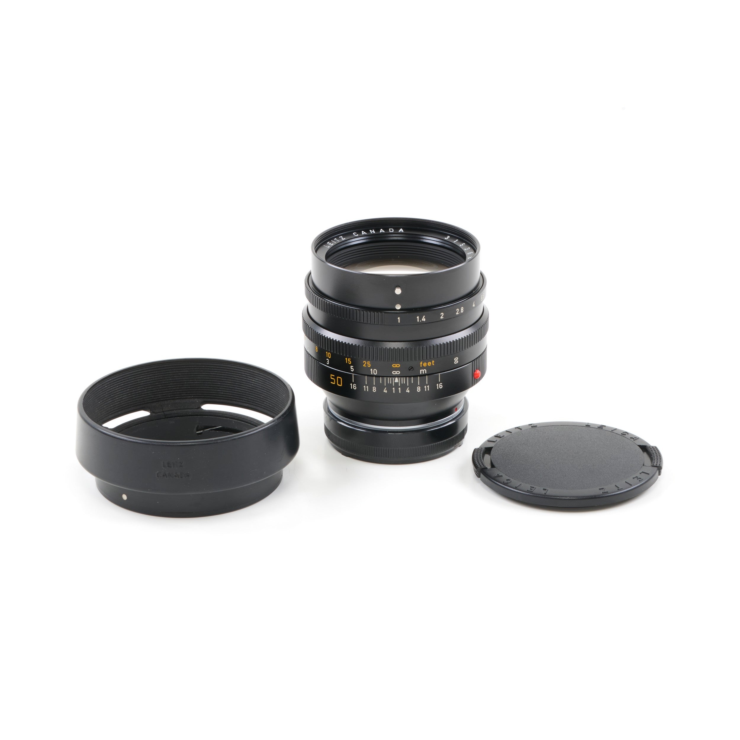Leitz 50mm f1 Noctilux-M E60 + 12539 Zonnekap