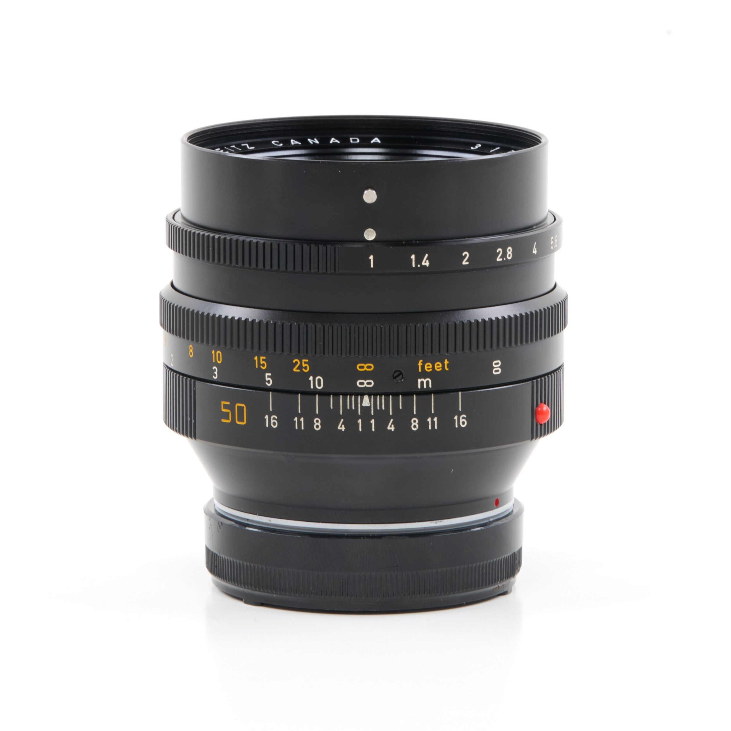 Leitz 50mm f1 Noctilux-M E60 + 12539 Zonnekap