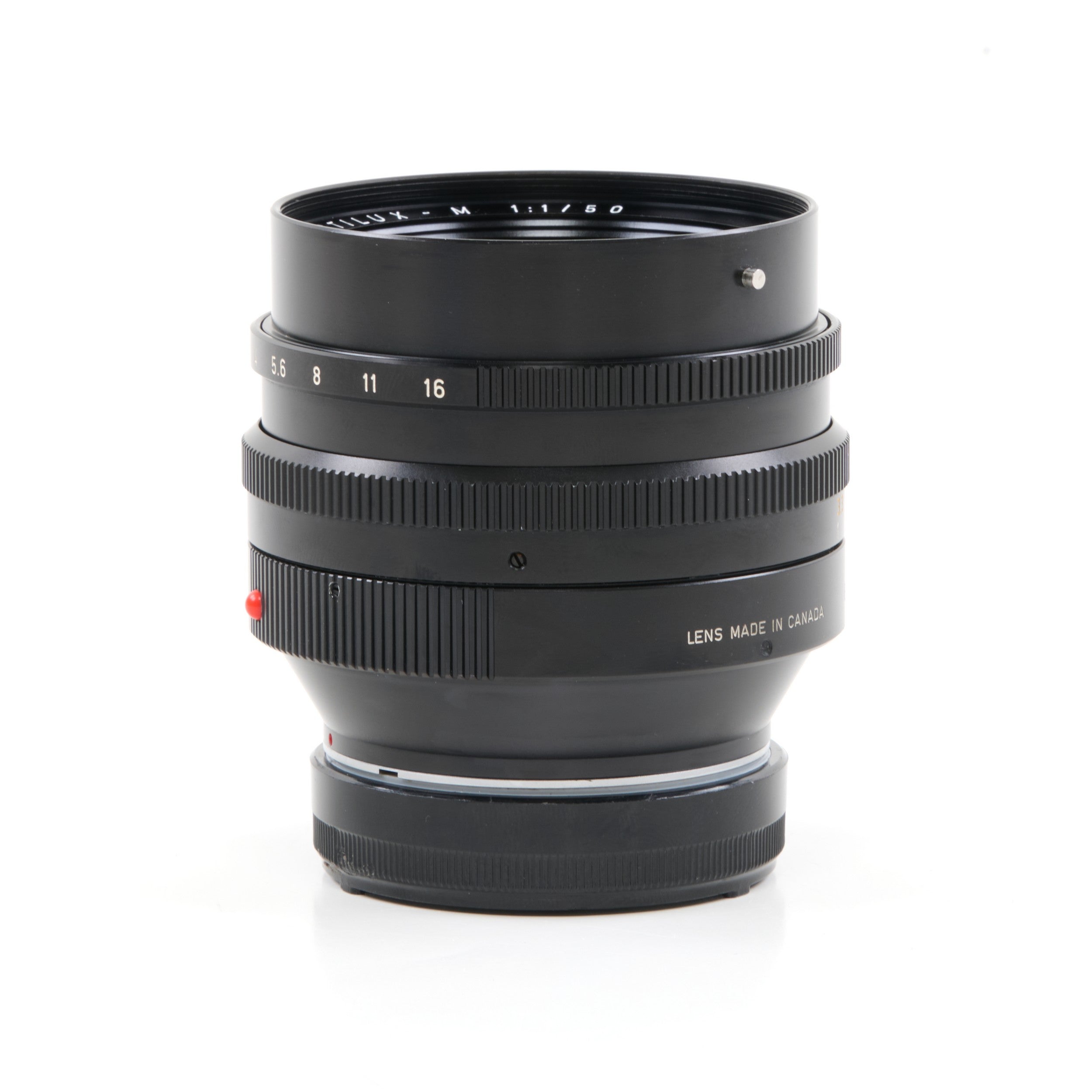 Leitz 50mm f1 Noctilux-M E60 + 12539 Zonnekap