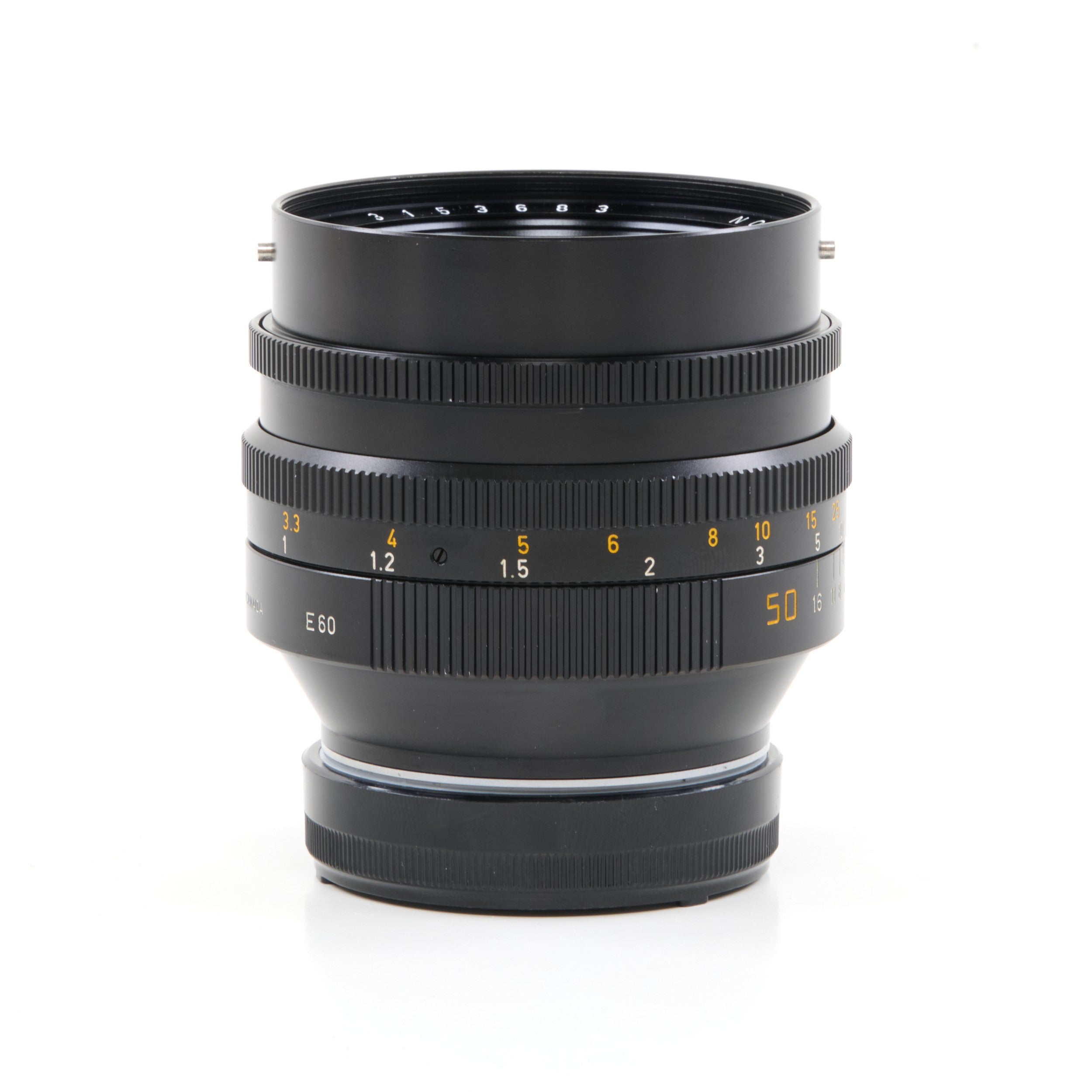 Leitz 50mm f1 Noctilux-M E60 + 12539 Zonnekap