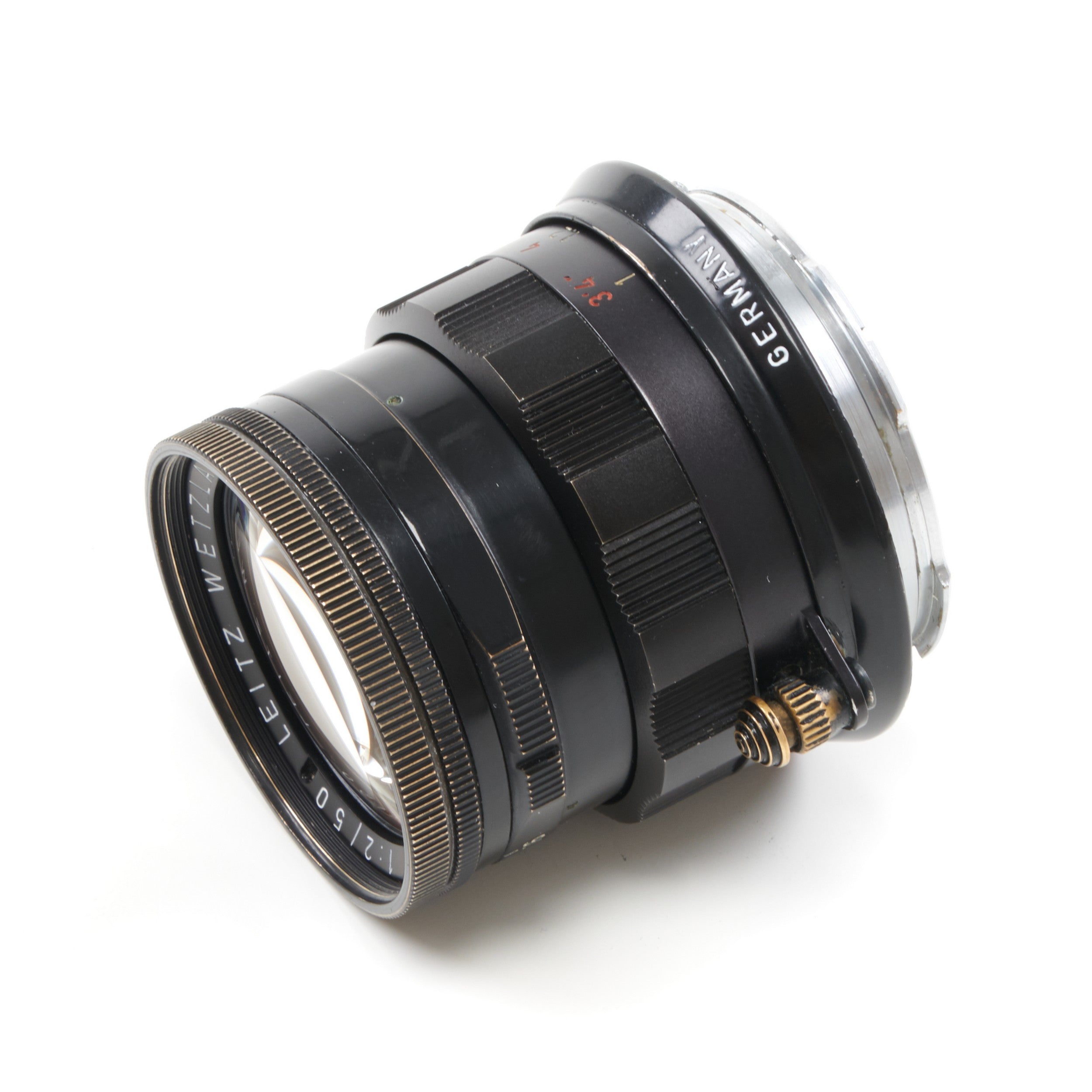 Leitz 50mm f2 Summicron Black Paint