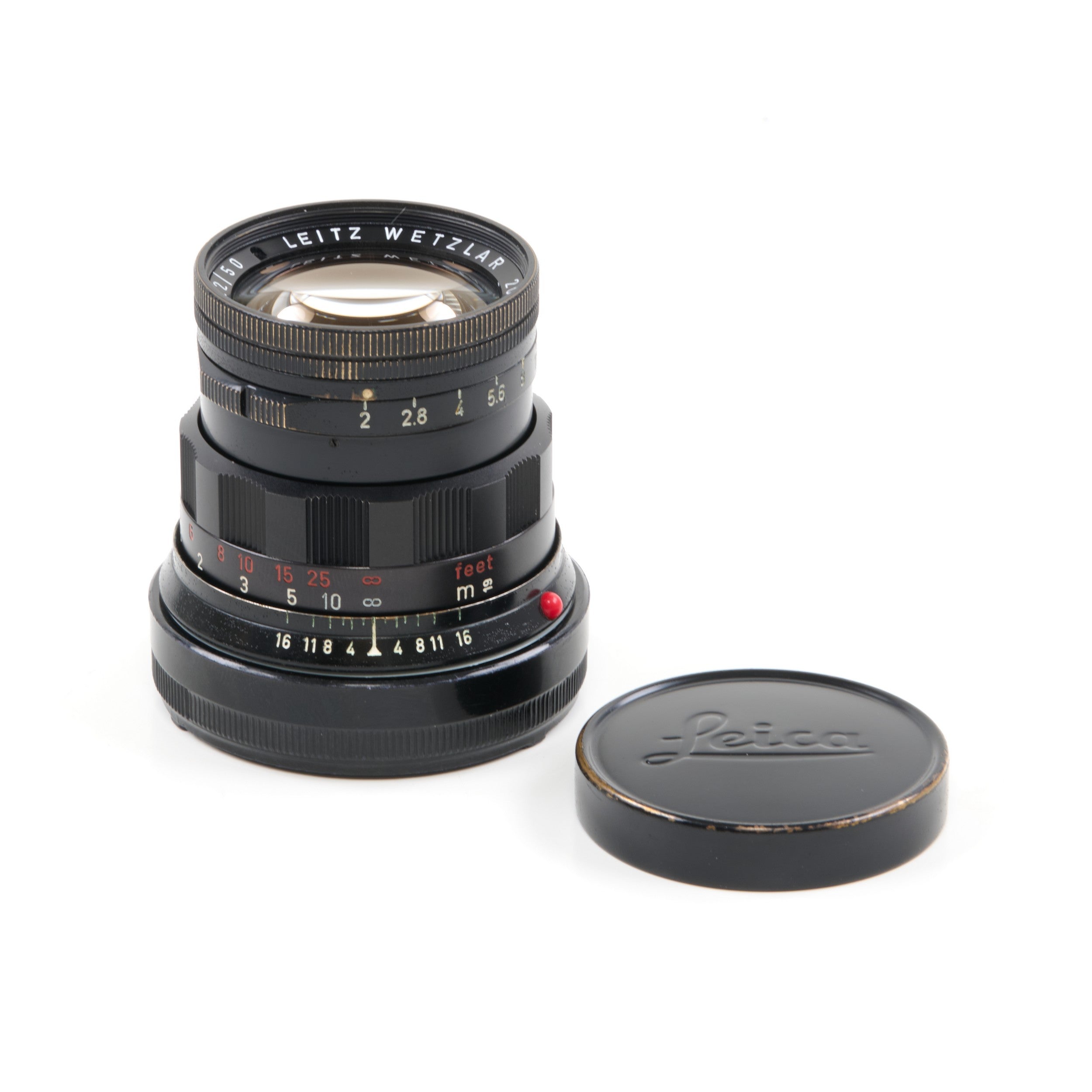 Leitz 50mm f2 Summicron Black Paint