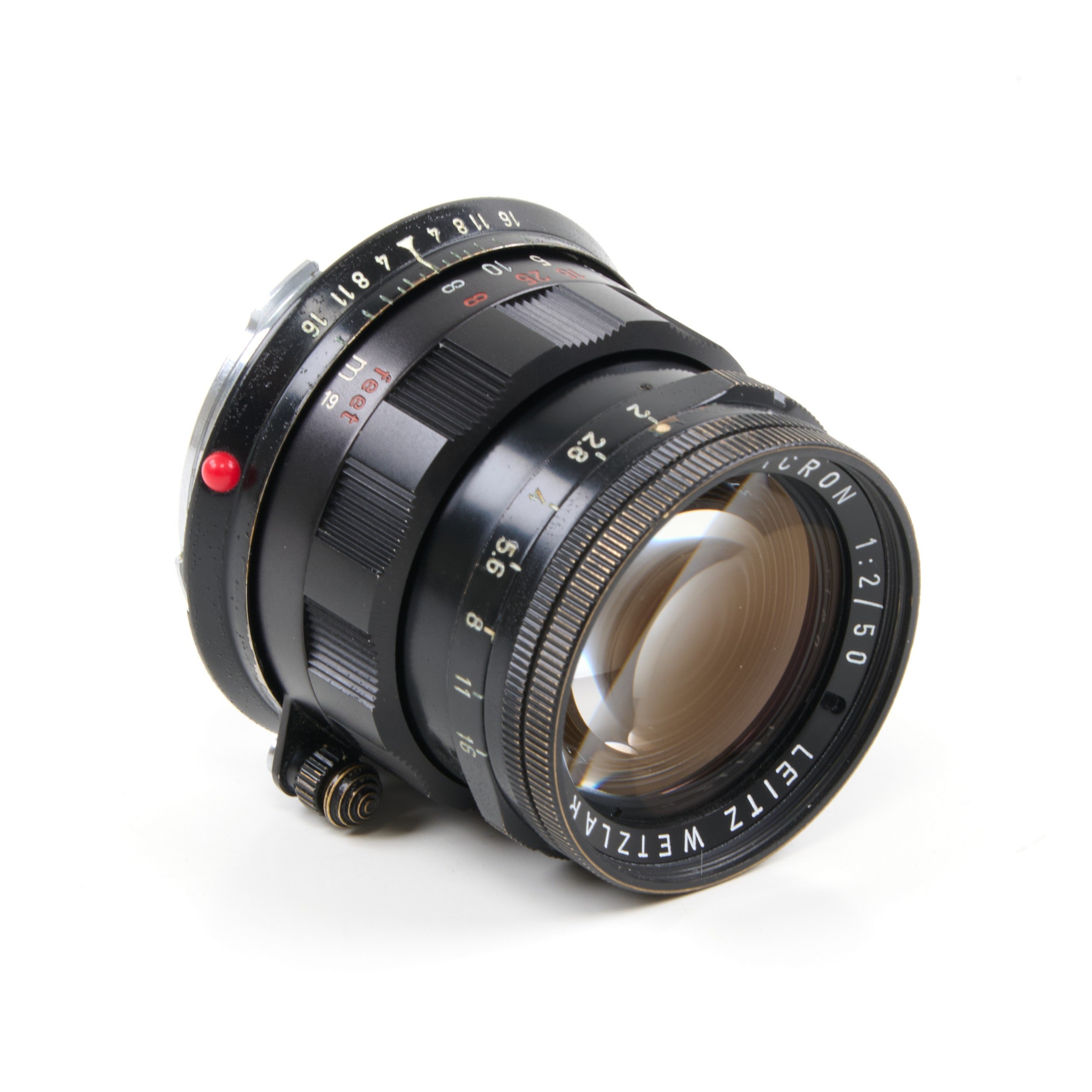 Leitz 50mm f2 Summicron Black Paint