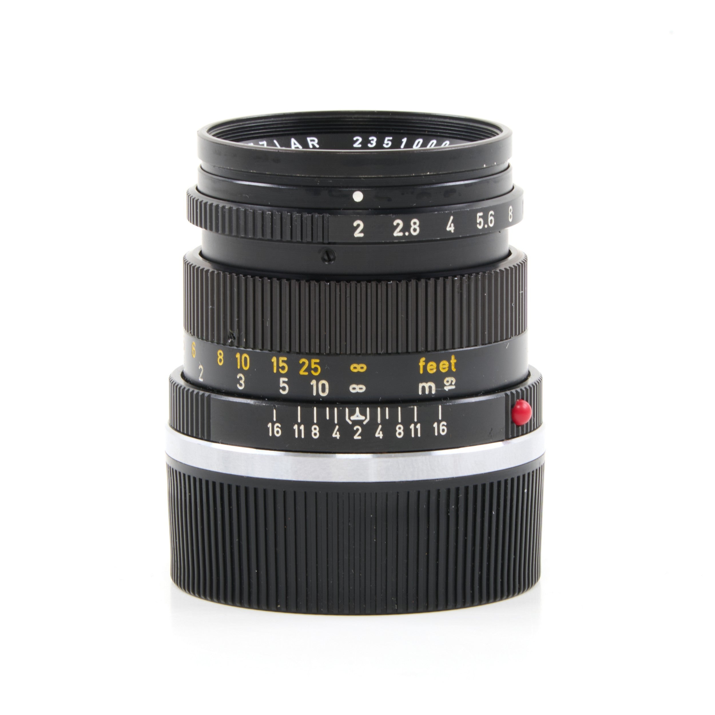 Leitz 50mm f2 Summicron 3e Versie Mooi Serienummer